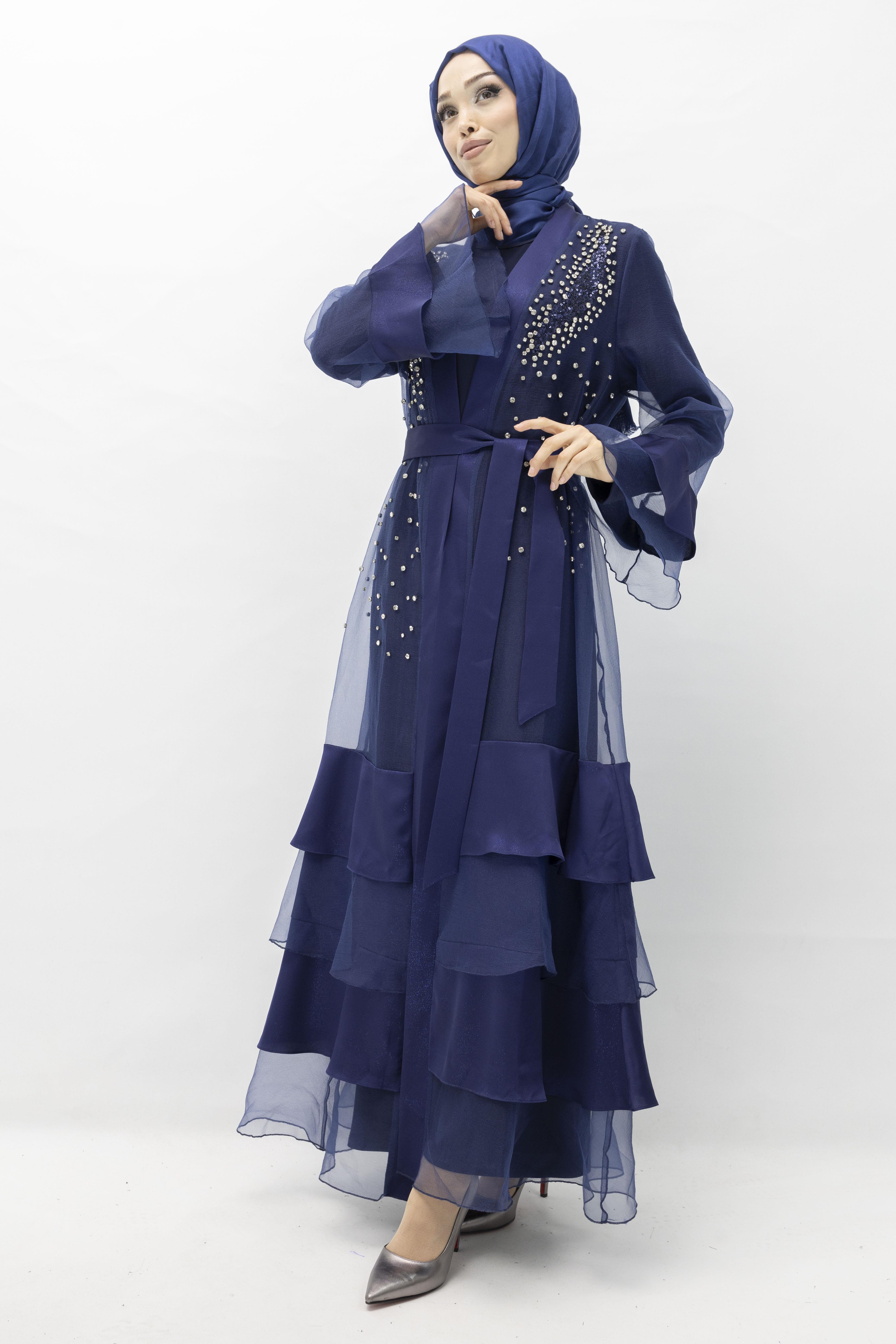 ORHAN STORE ABAYALI TAKIM Lacivert OTW2429