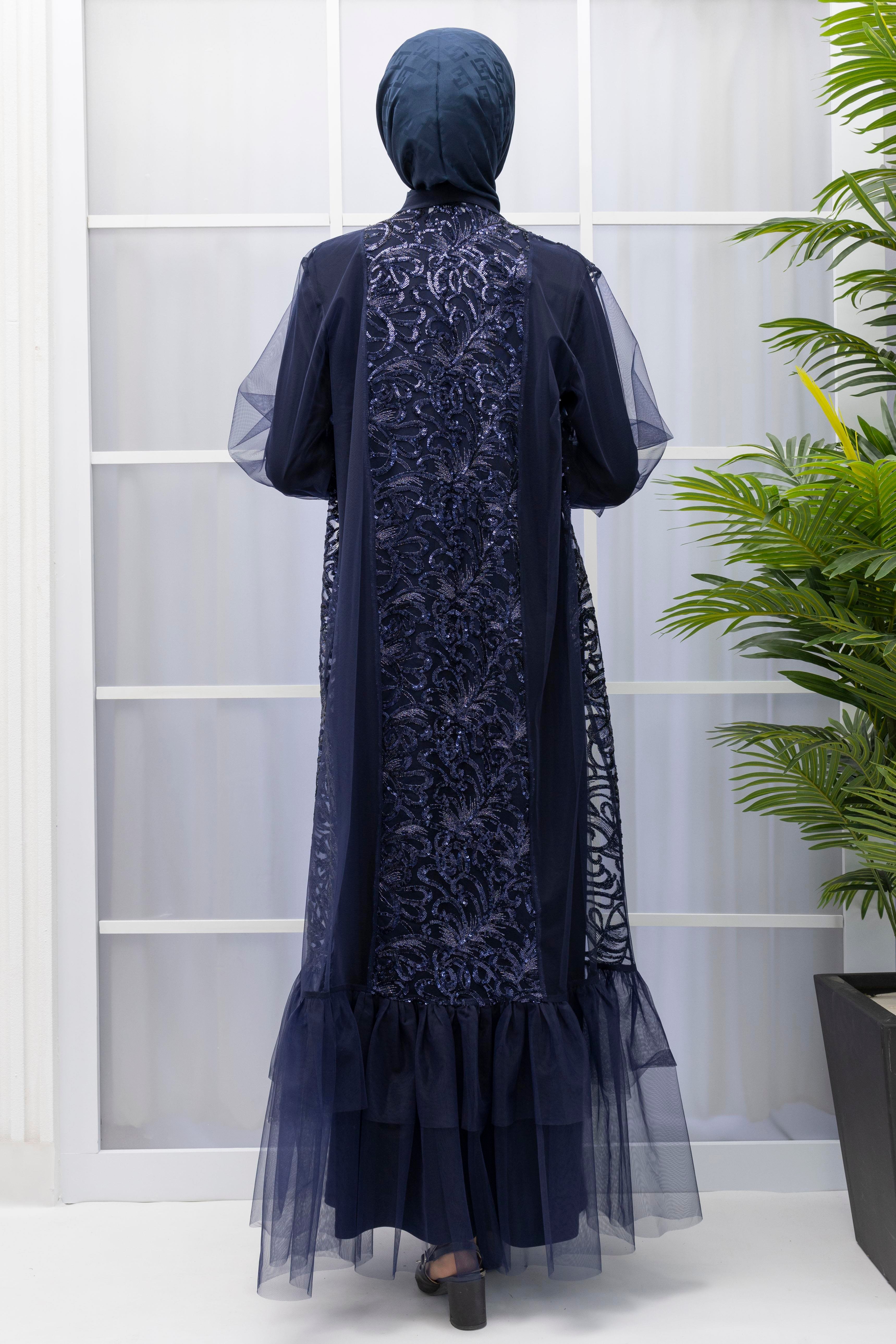 ORHAN STORE ABAYALI TAKIM Lacivert OTW2374