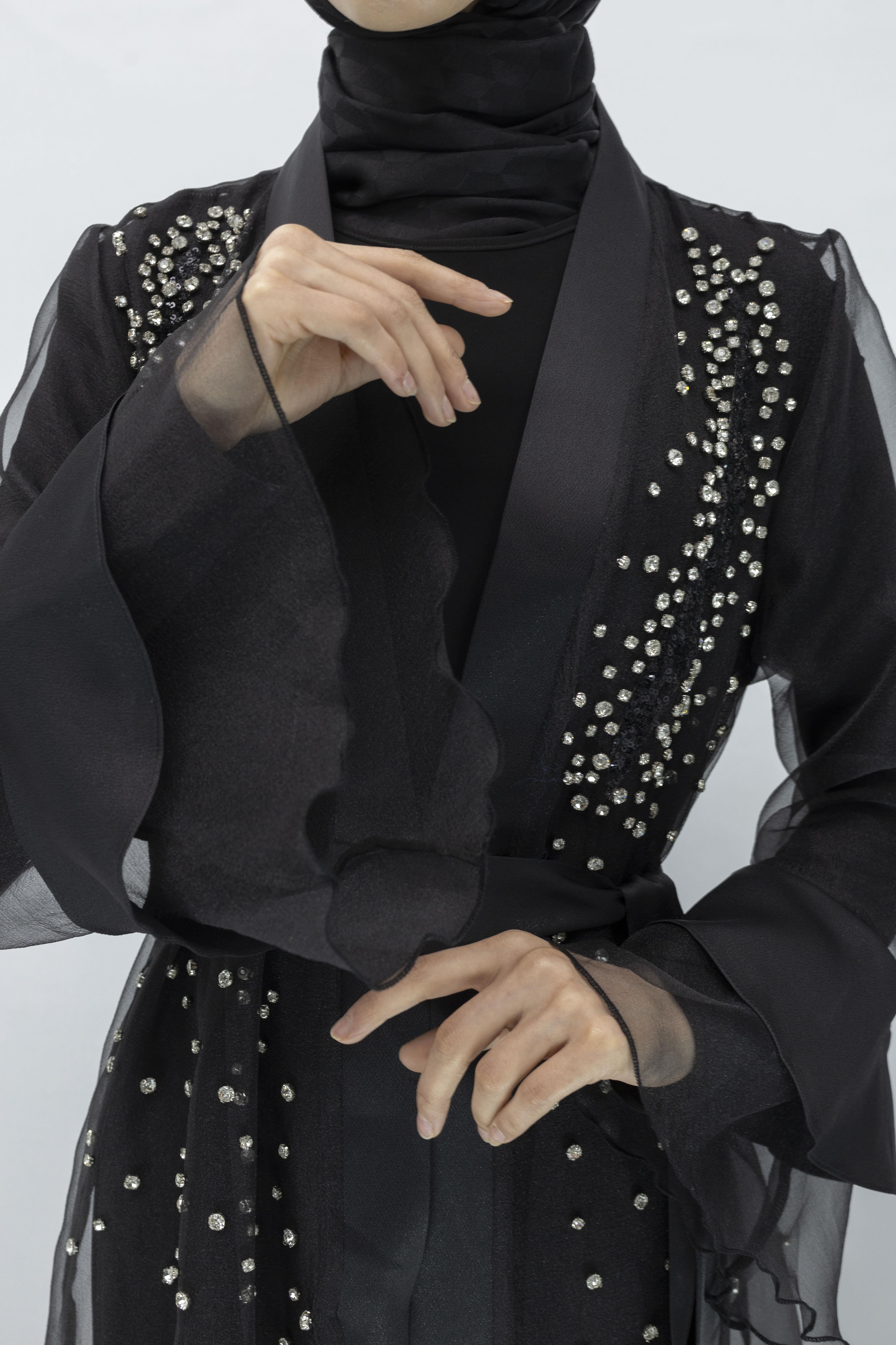 ORHAN STORE ABAYALI TAKIM Siyah OTW2429