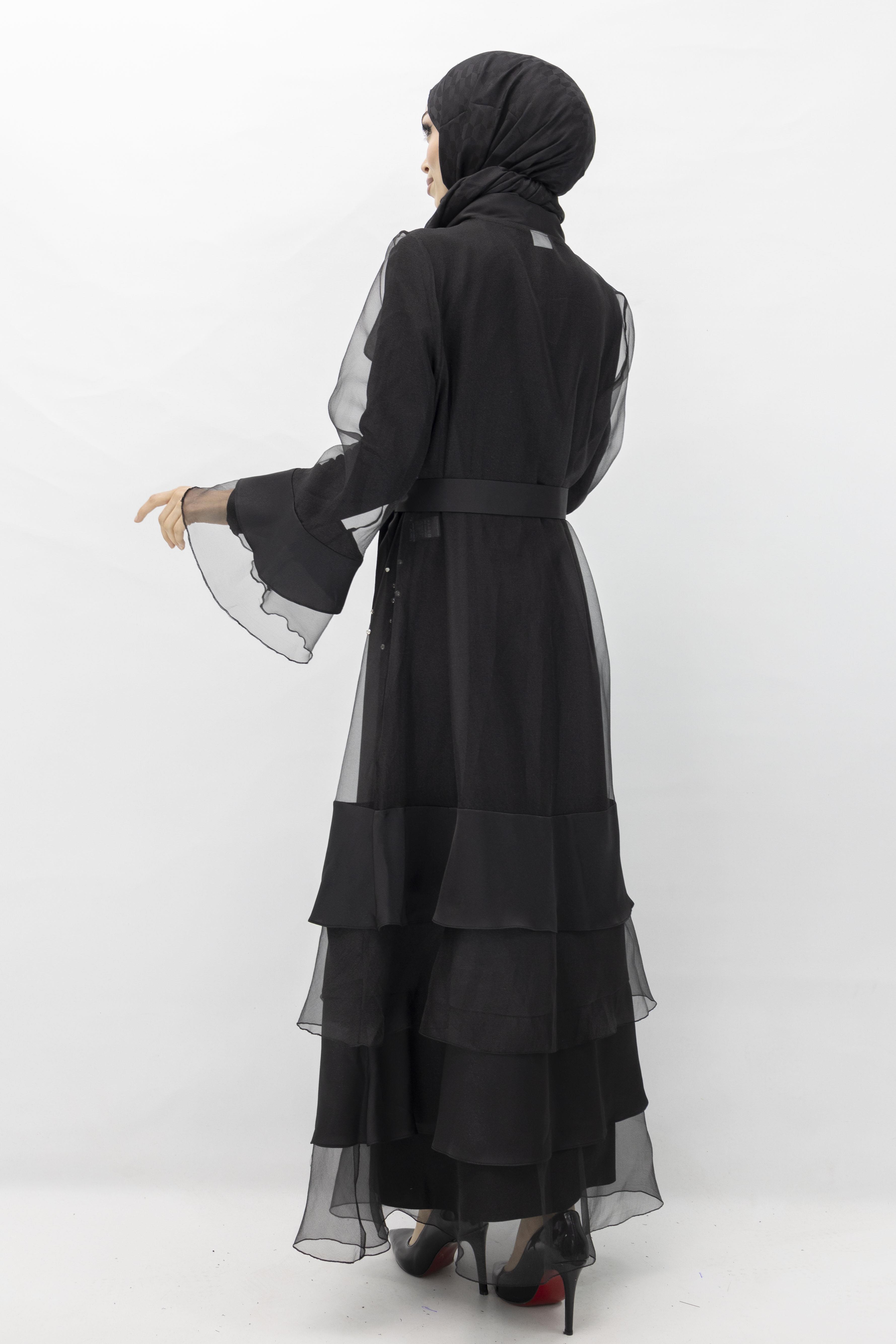 ORHAN STORE ABAYALI TAKIM Siyah OTW2429