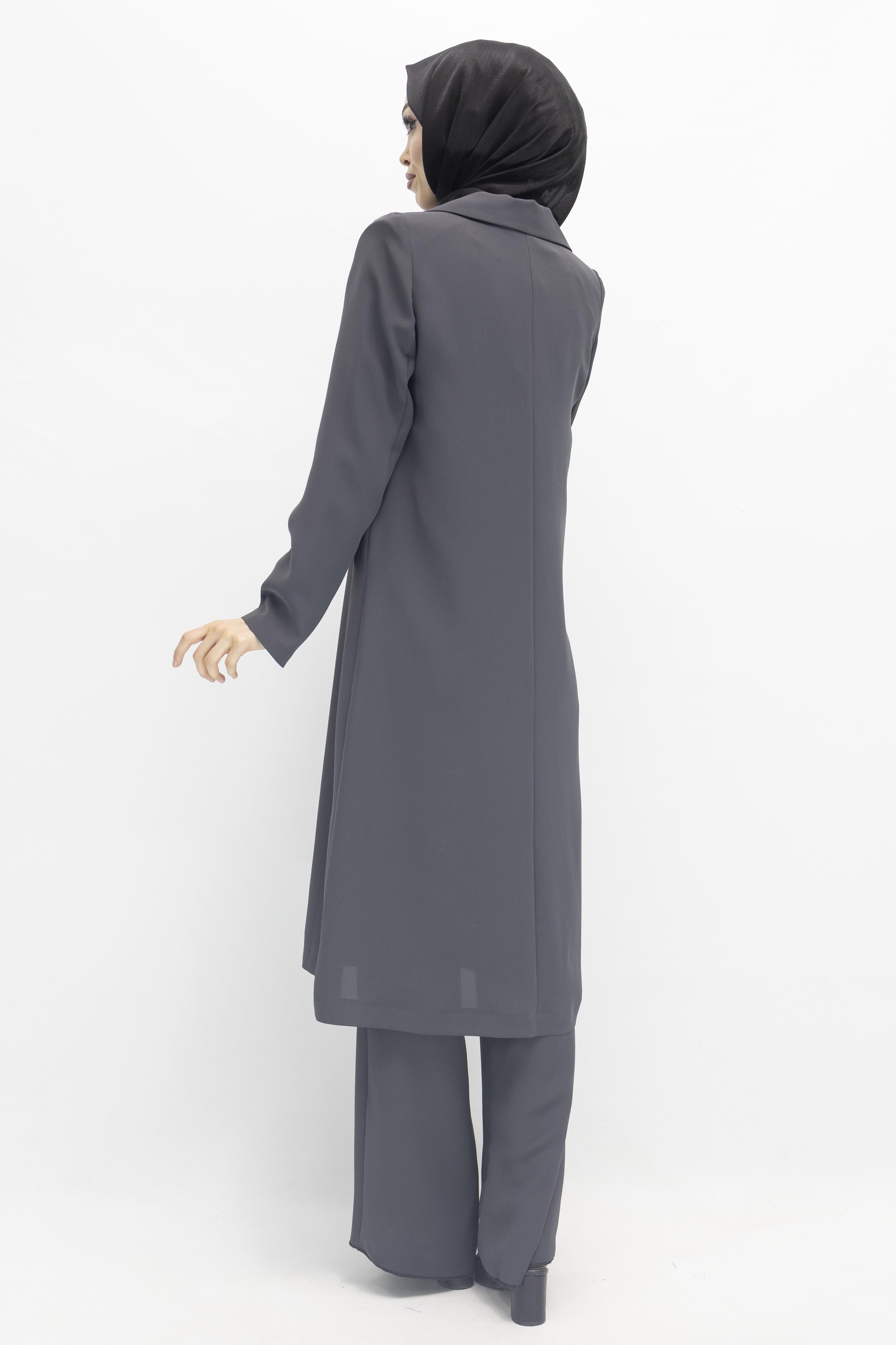 Ottoman Astarsız Blazer Takım Gri OTW2043