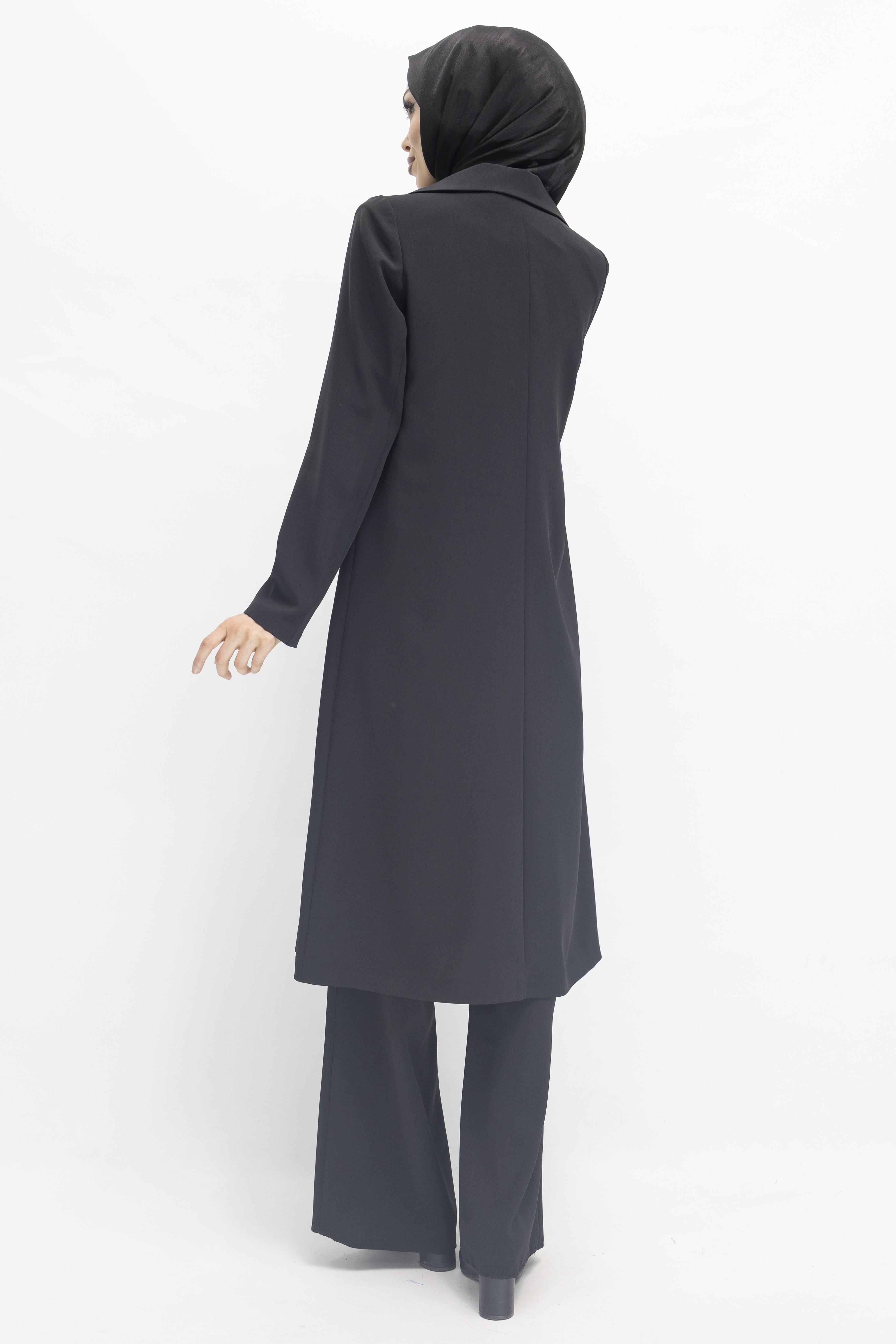 Ottoman Astarsız Blazer Takım Siyah OTW2043