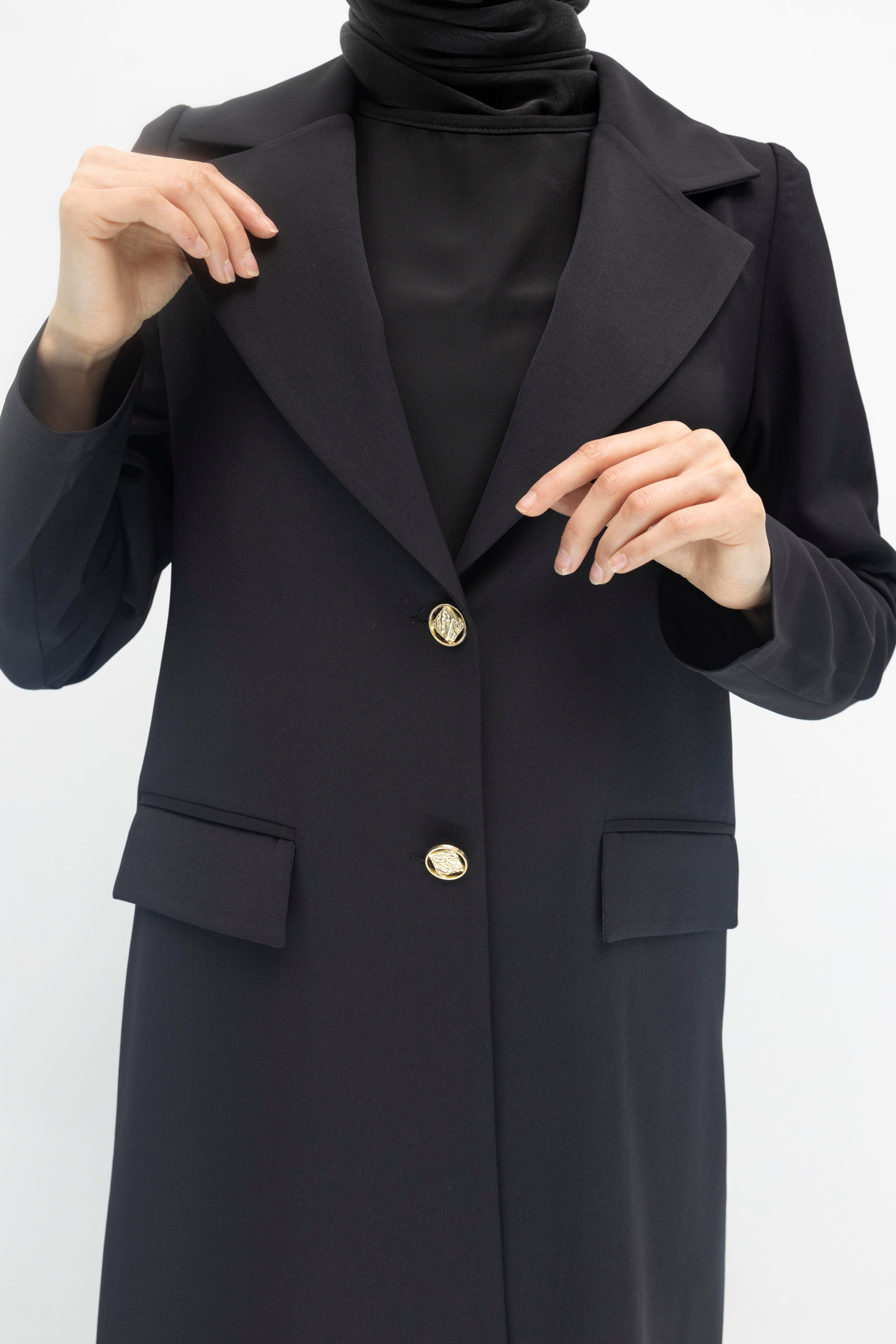 Ottoman Astarsız Blazer Takım Siyah OTW2043