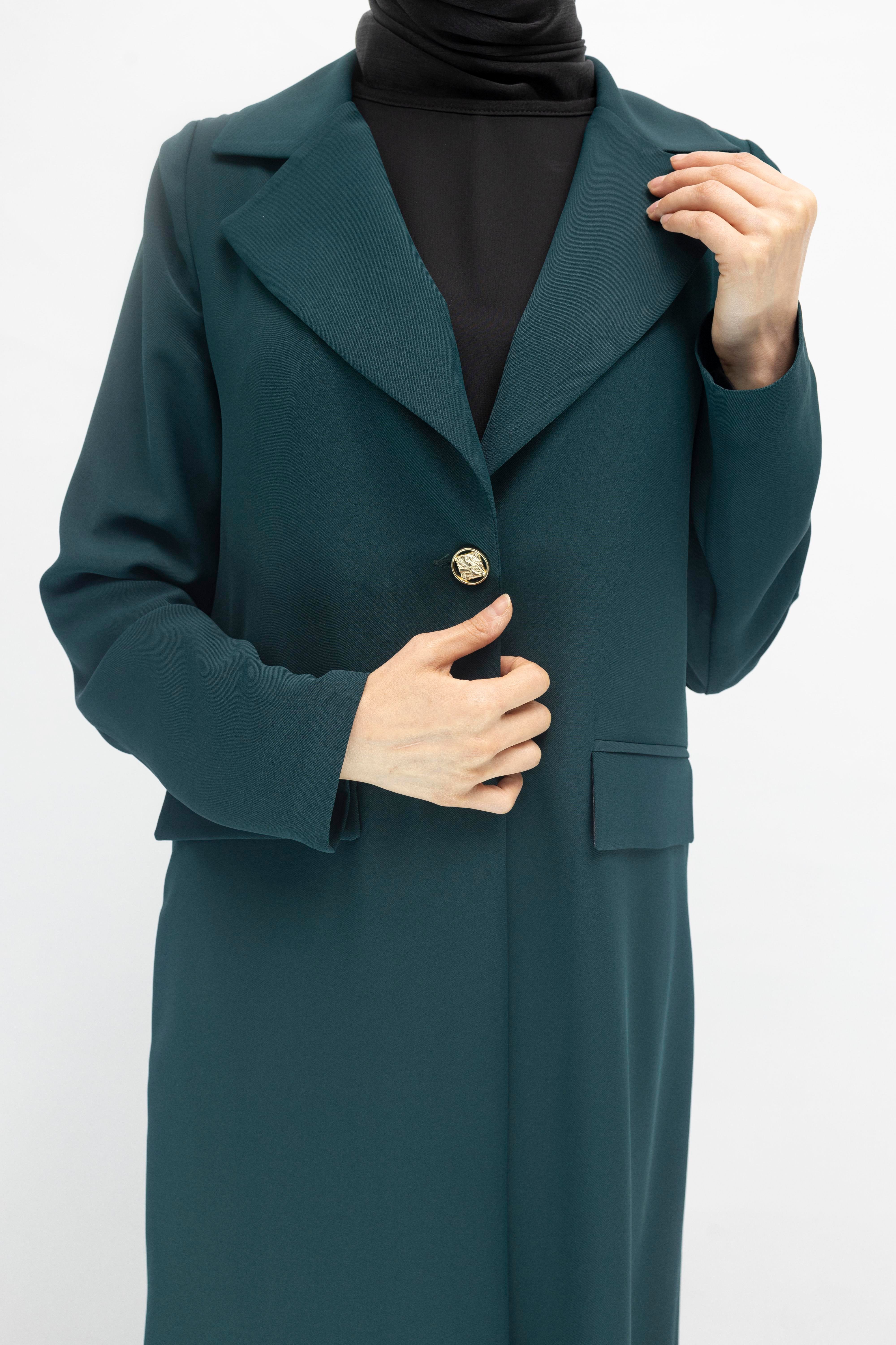 Ottoman Astarsız Blazer Takım Zümrüt OTW2043