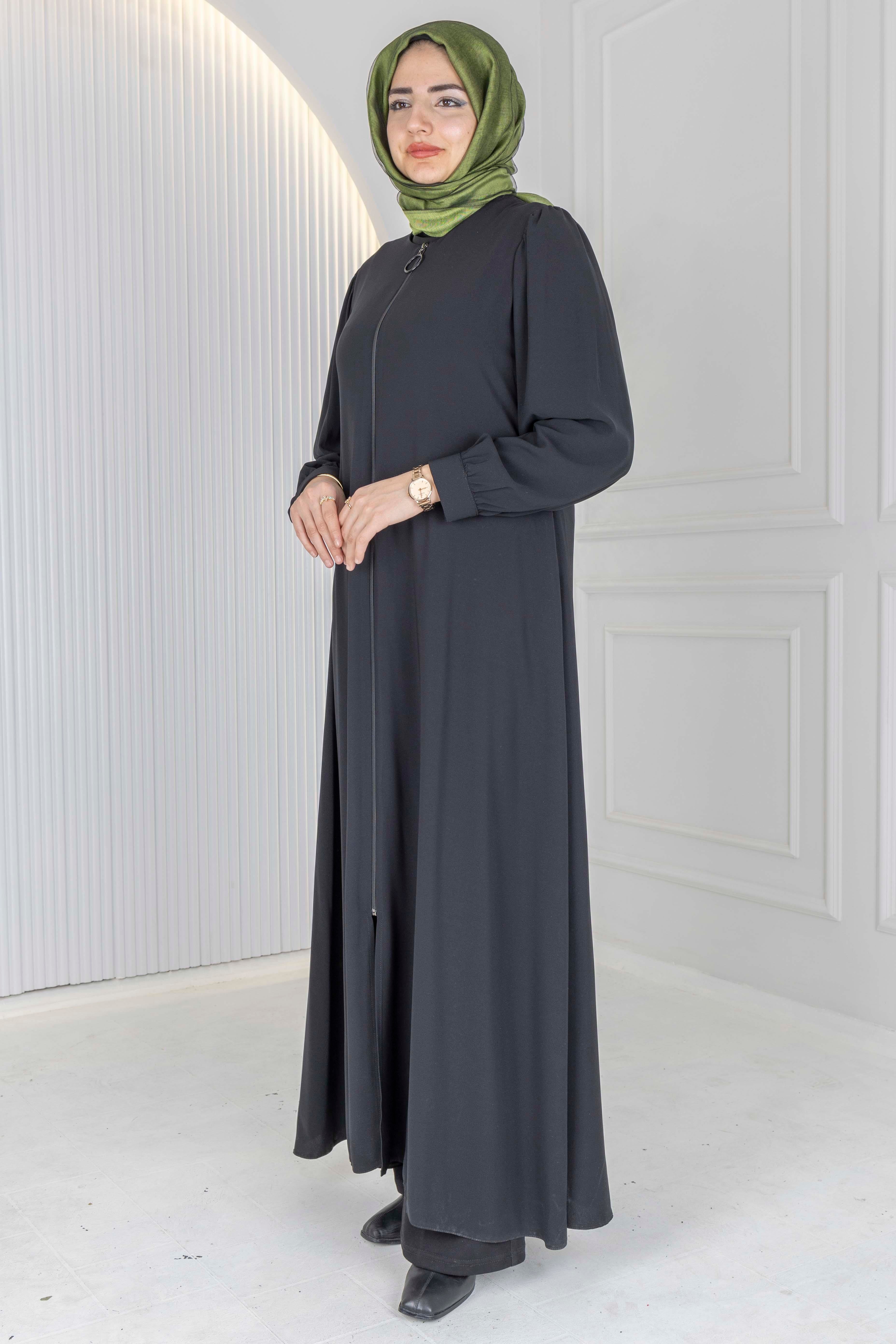 OTTOMAN BALON KOL BASİC FERACE Siyah OTW5185