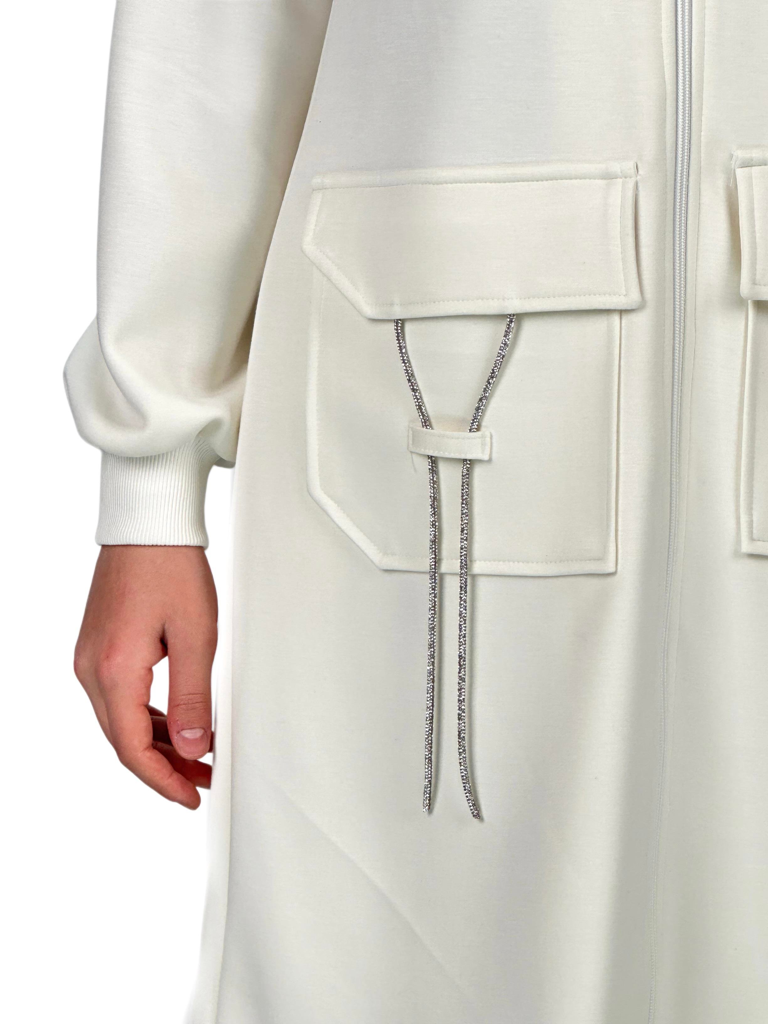 Ottoman Büyük Beden Pantolonlu Takım Ekru OTW2100