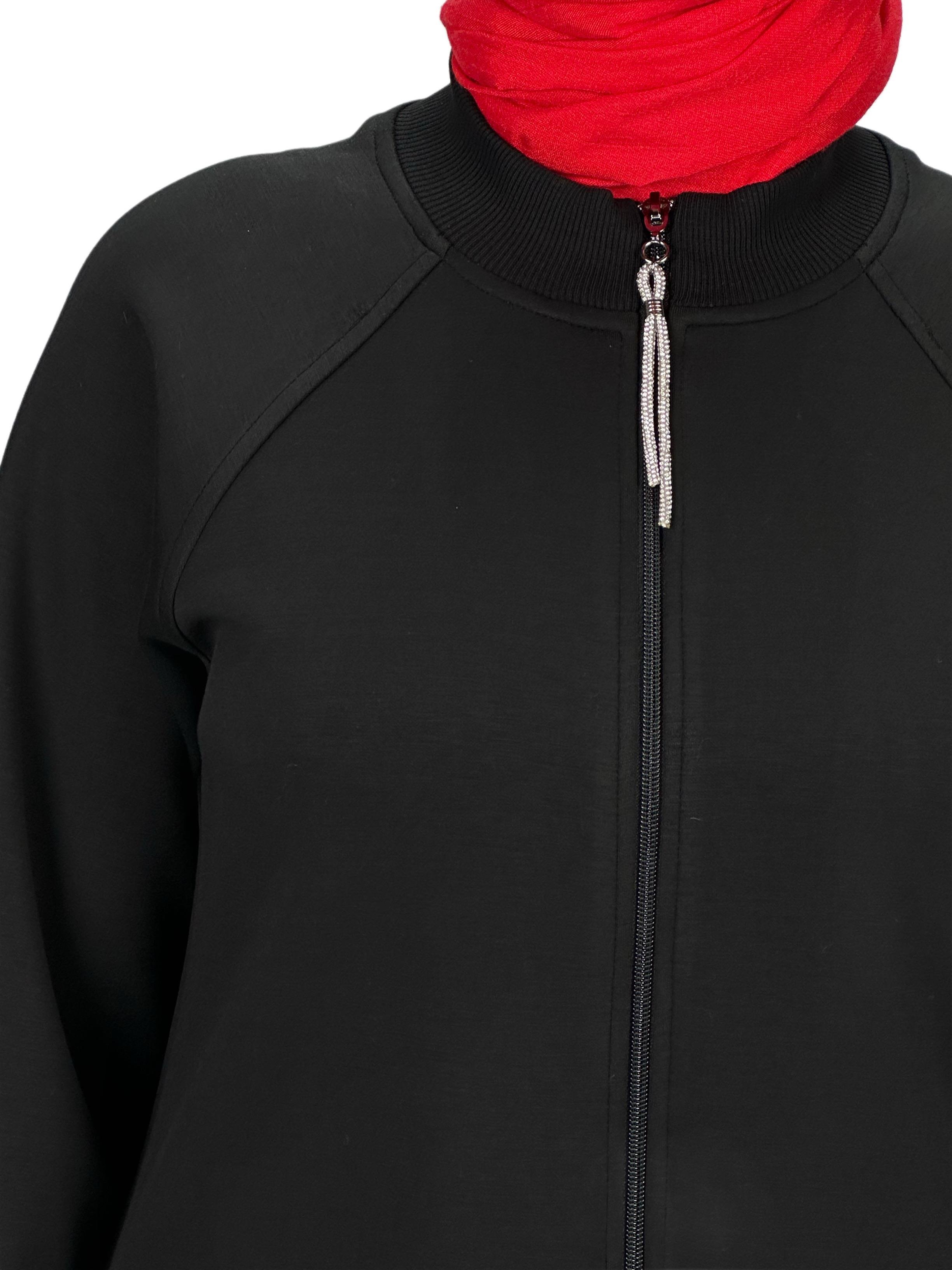 Ottoman Büyük Beden Pantolonlu Takım Siyah OTW2100