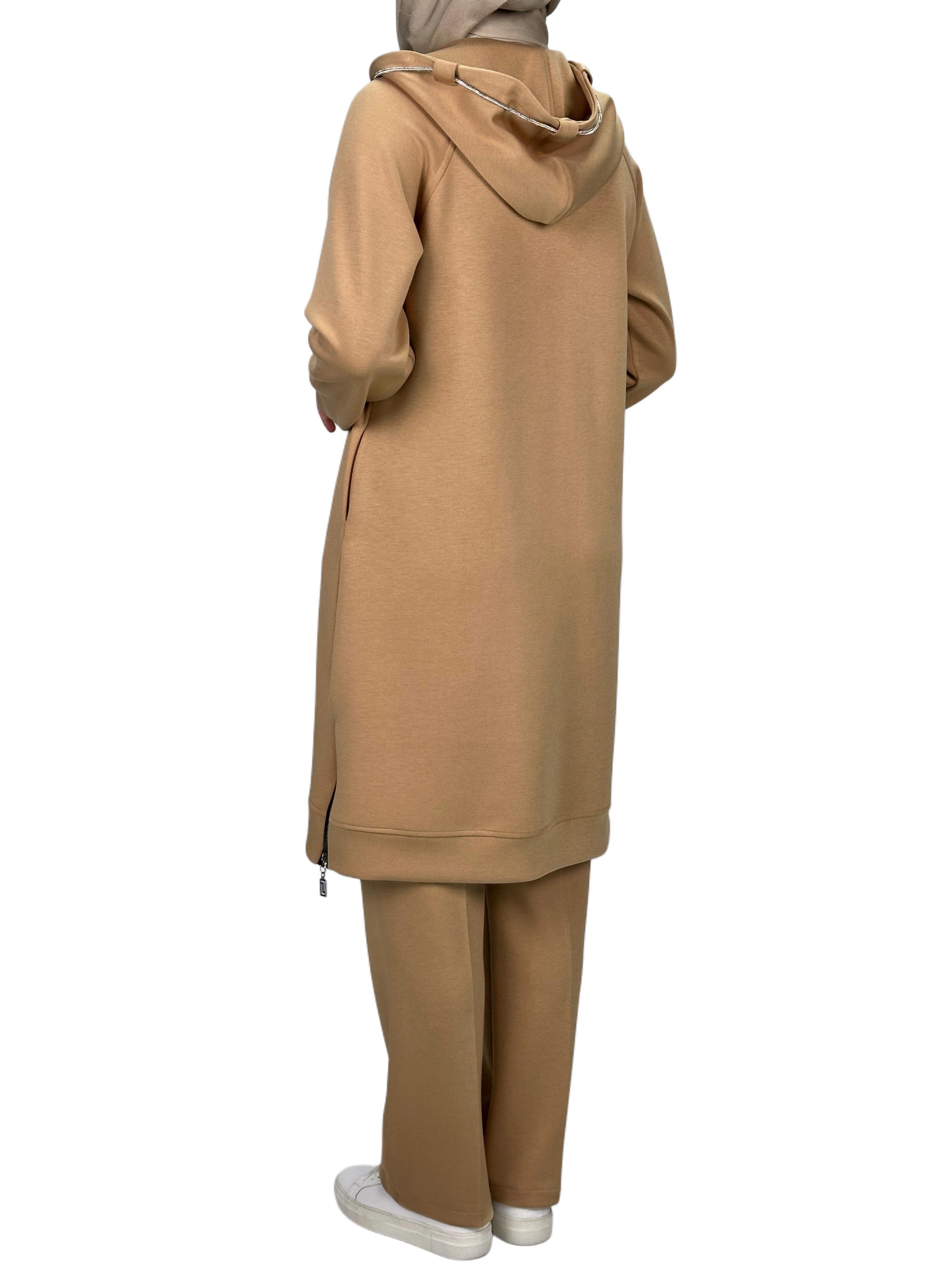 Ottoman  Büyük Beden Spor Takım Capuccino OTW2101