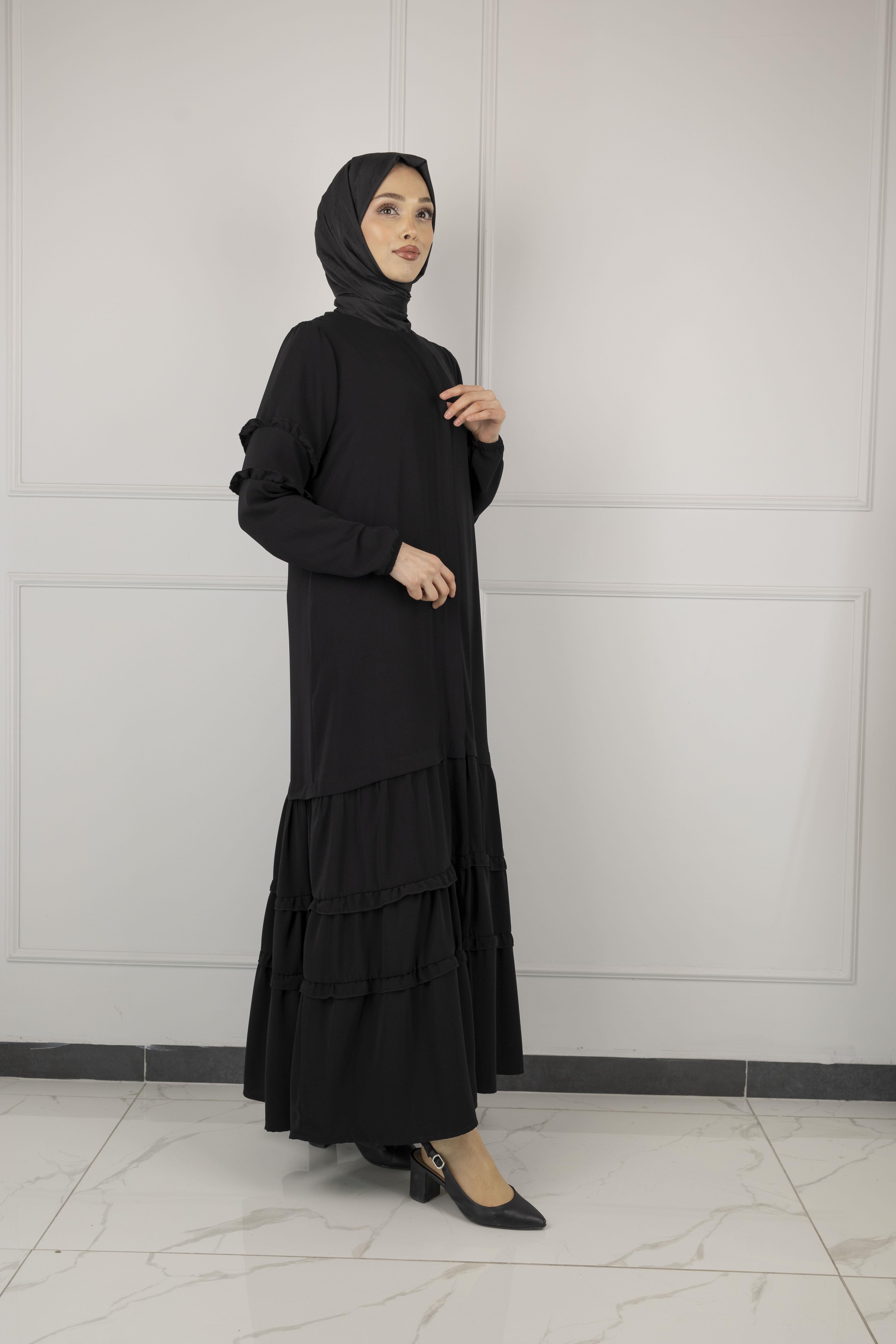 OTTOMAN KATLI FERACE Siyah OTW5181