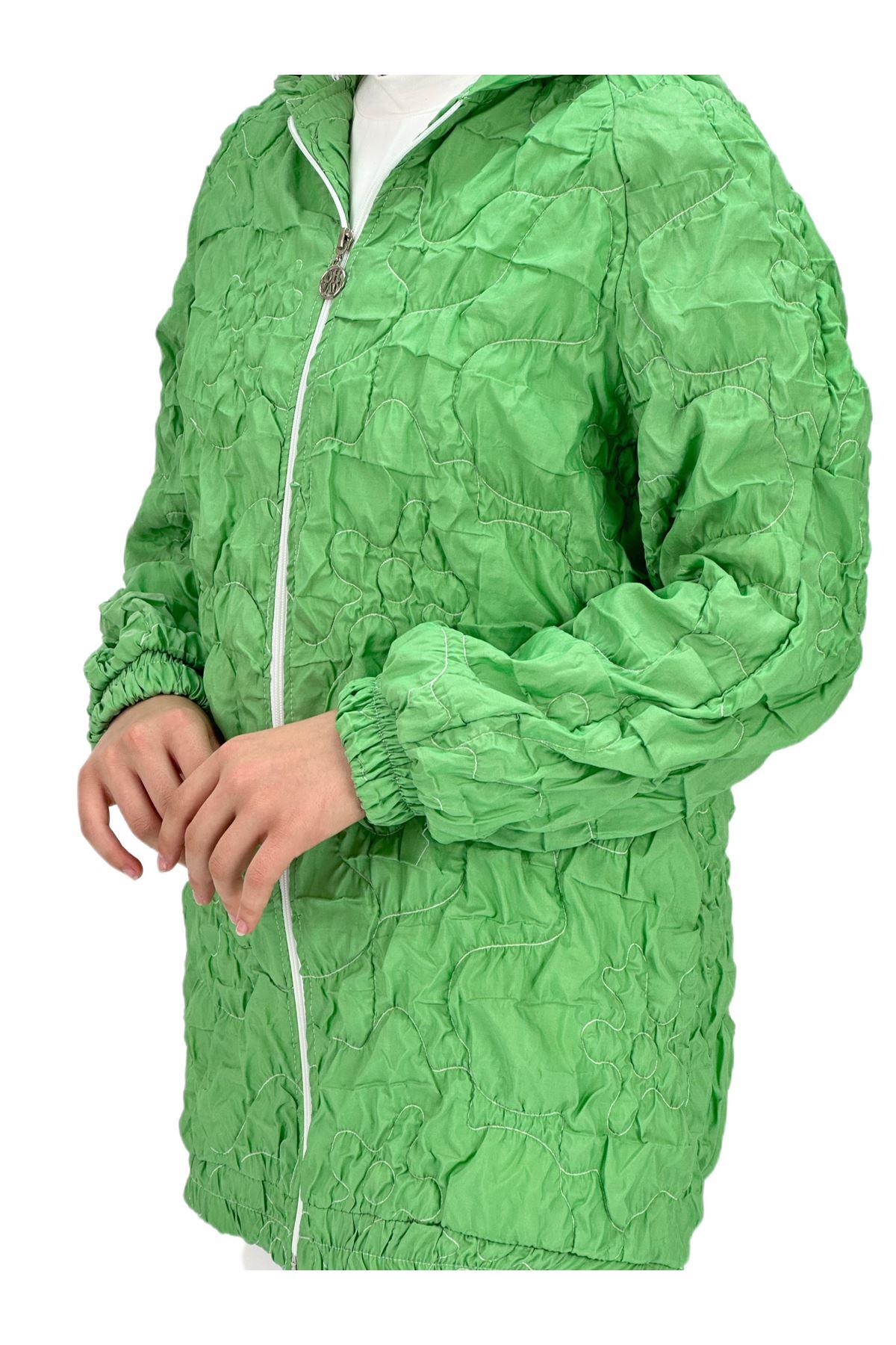 OTW1087 Ceket Yeşil