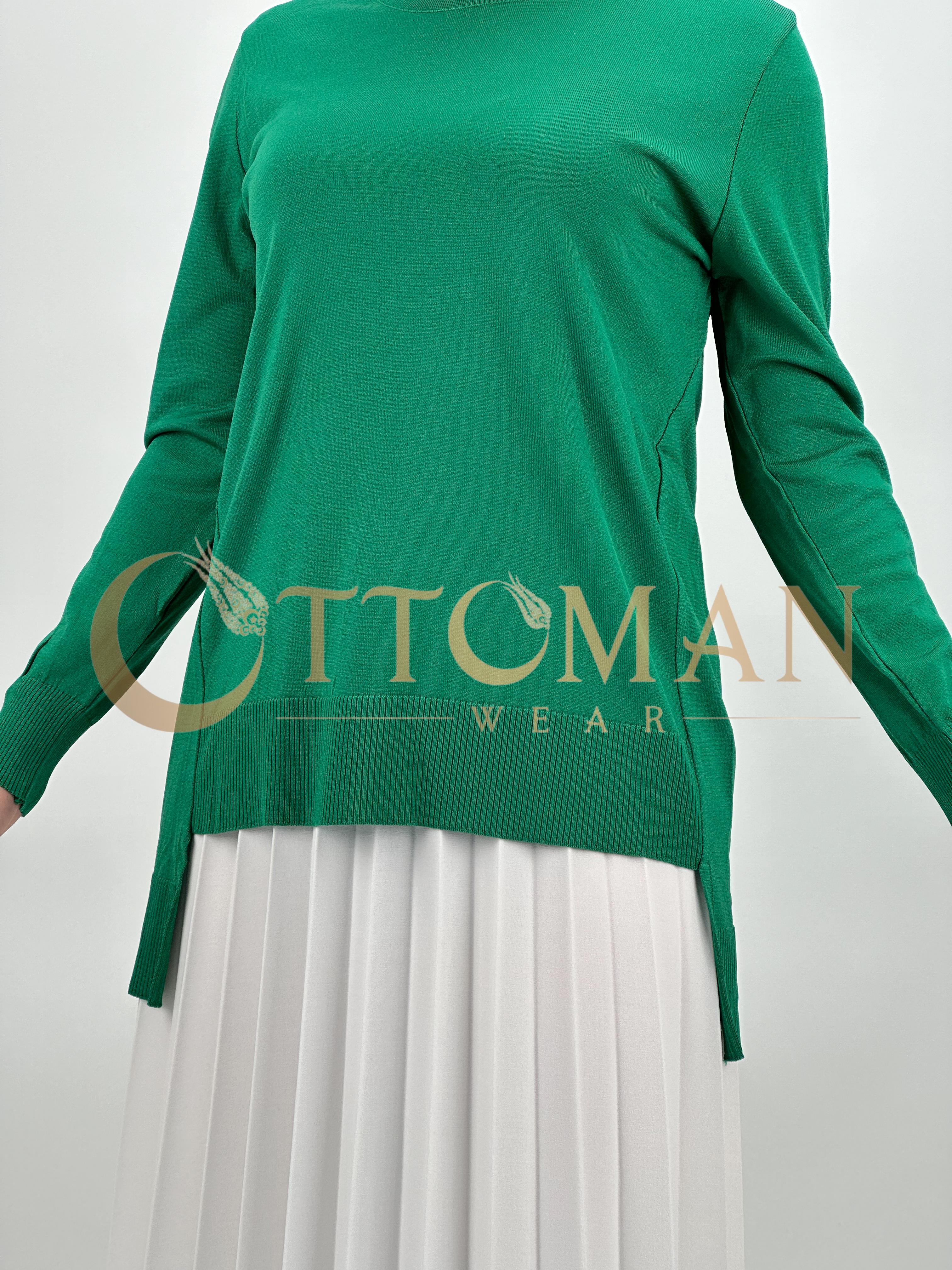OTW1666 Merserize Triko Bluz Benetton