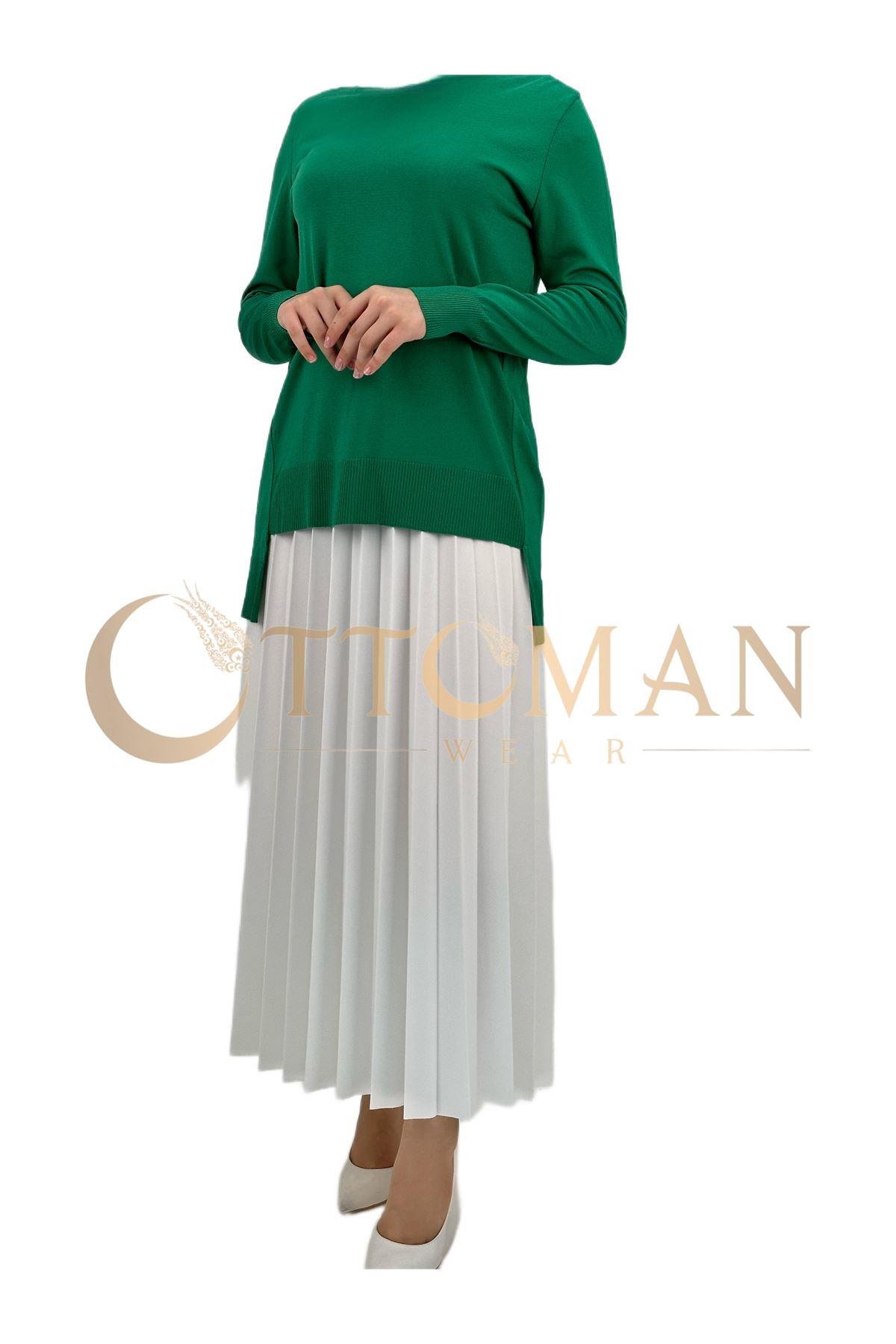 OTW1666 Merserize Triko Bluz Benetton