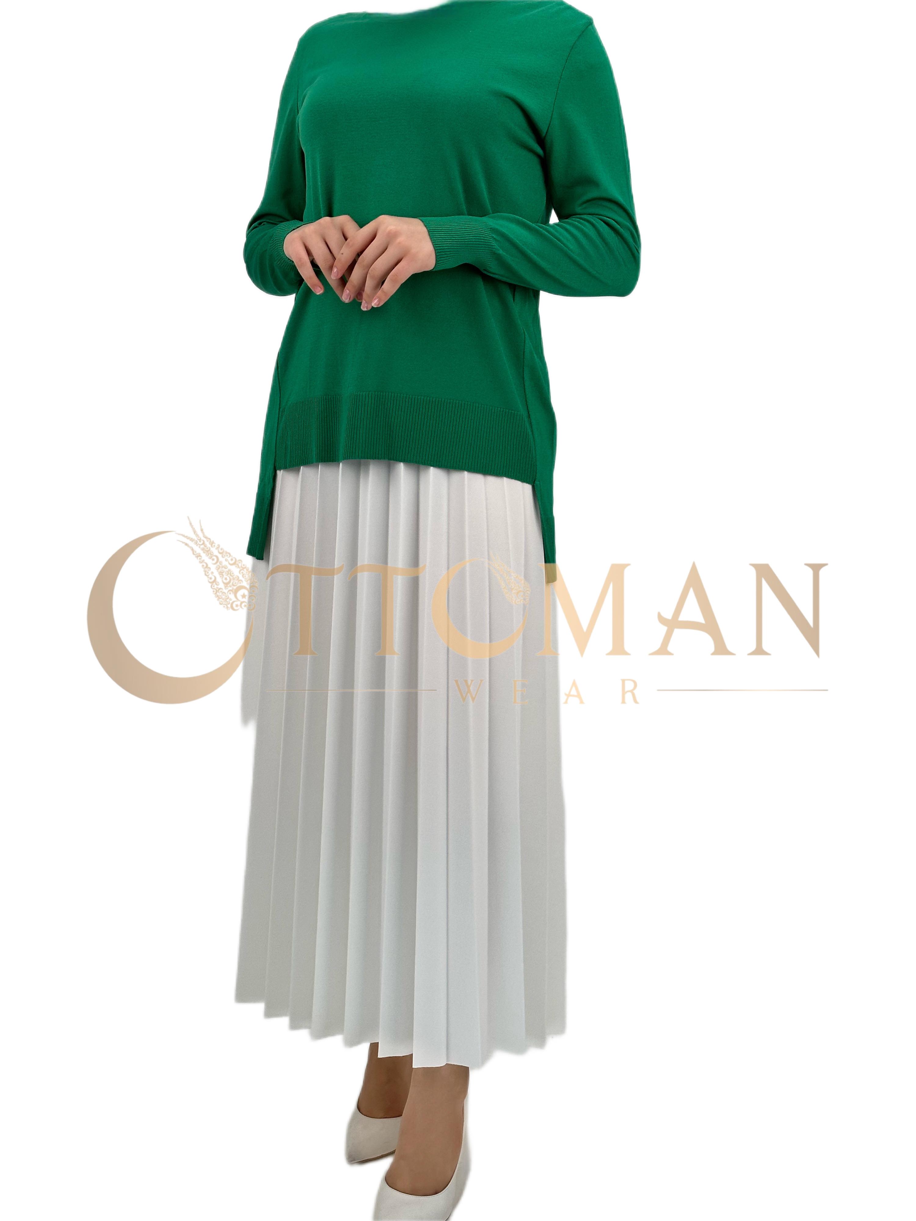 OTW1666 Merserize Triko Bluz Benetton