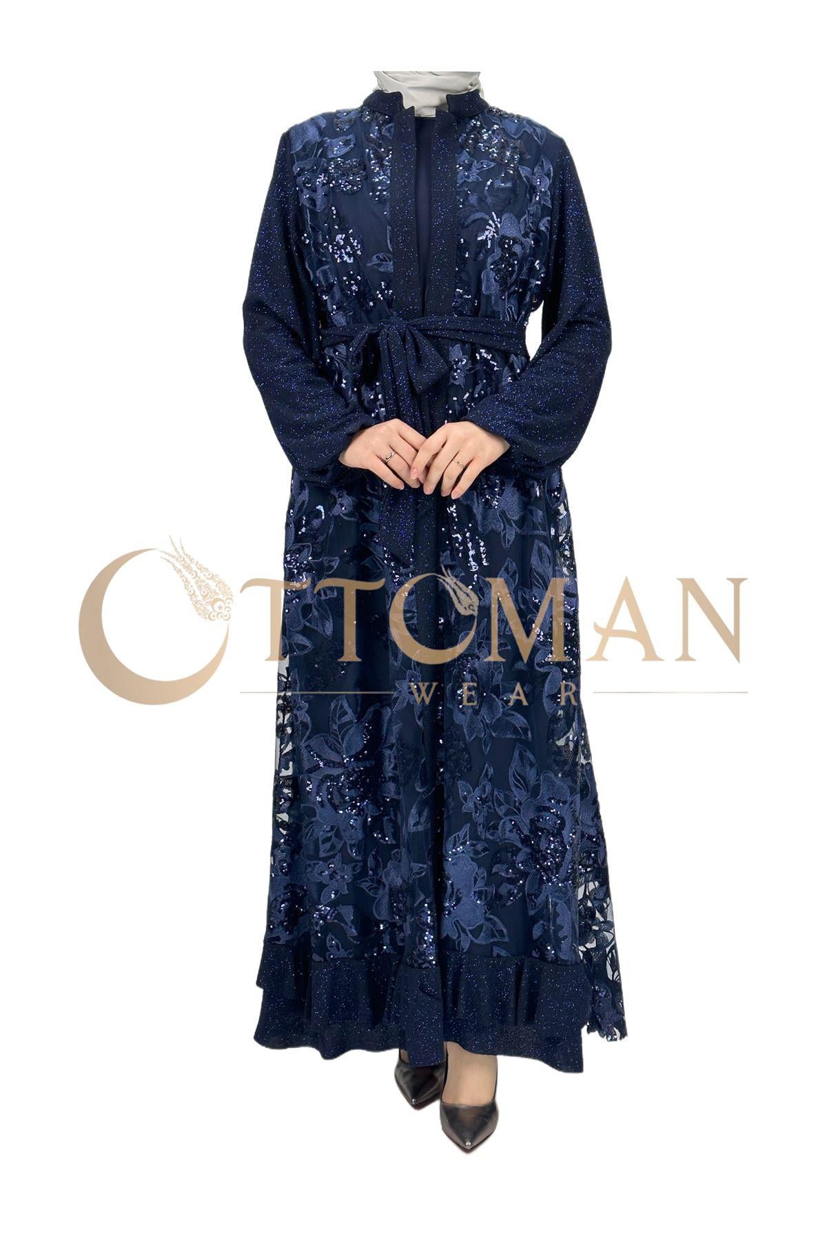OTW1680 Abiye Takım Lacivert