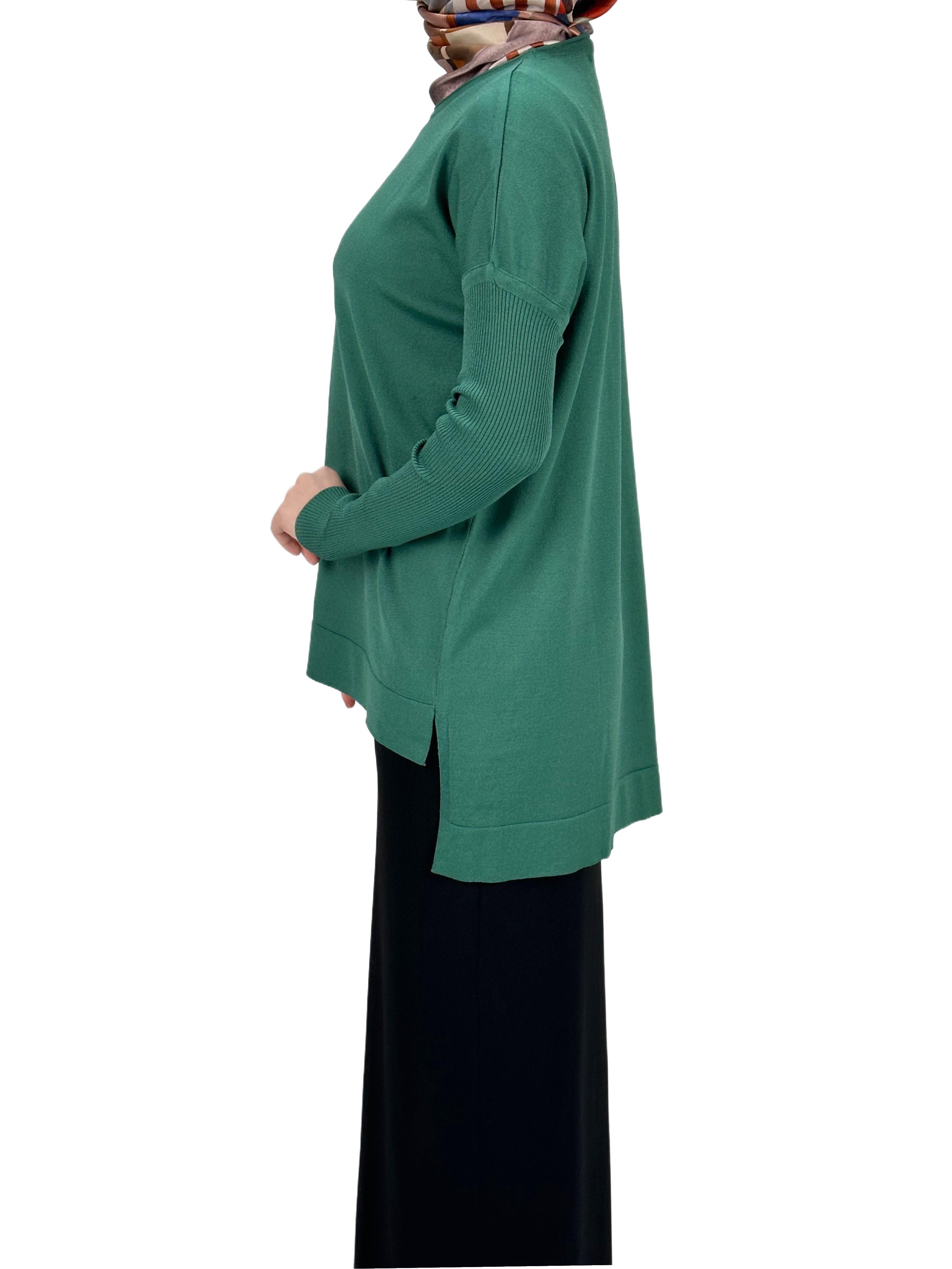 OTW1929 Merserize Triko Bluz Nefti