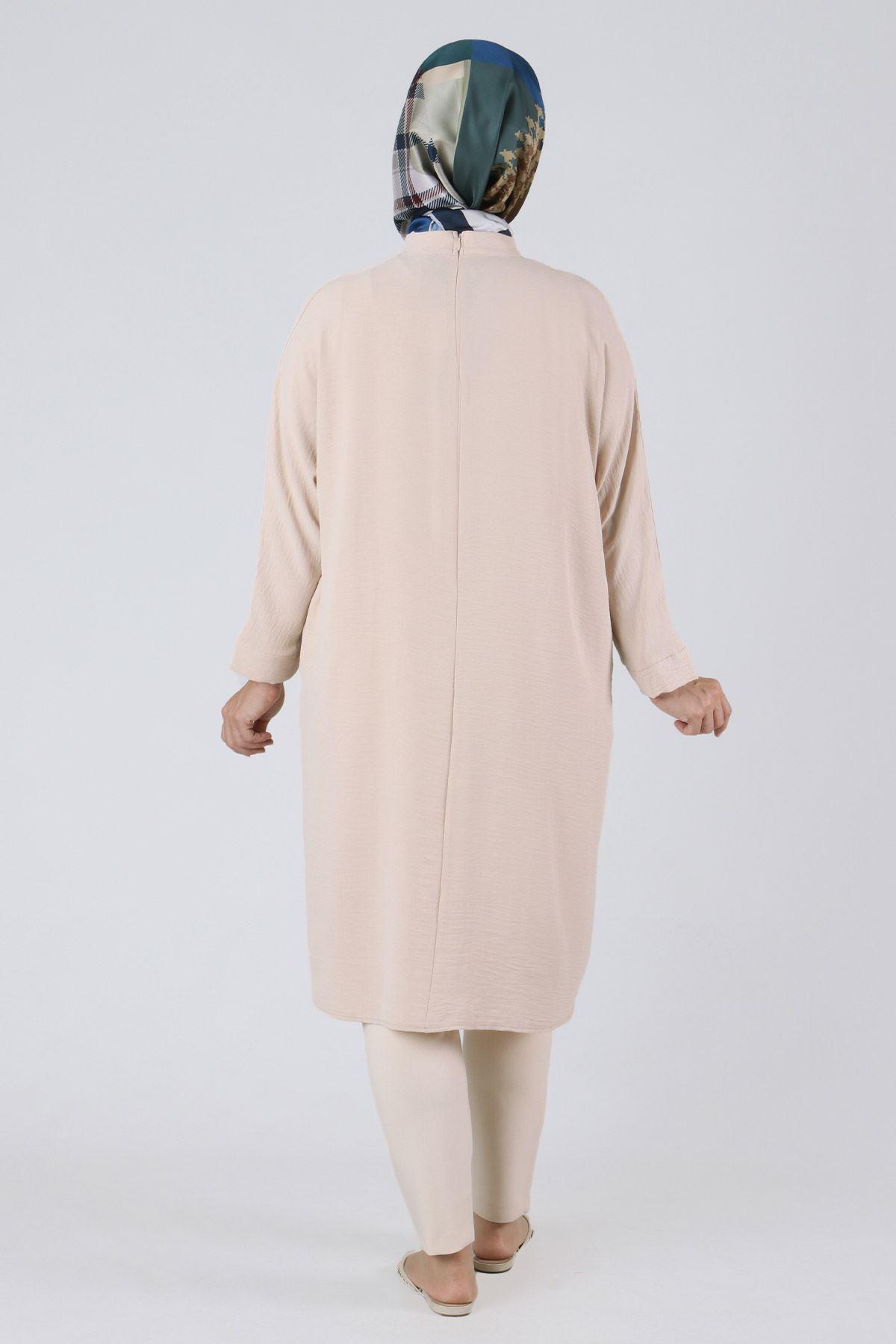 OTW2307 B Beden Tunik Bej