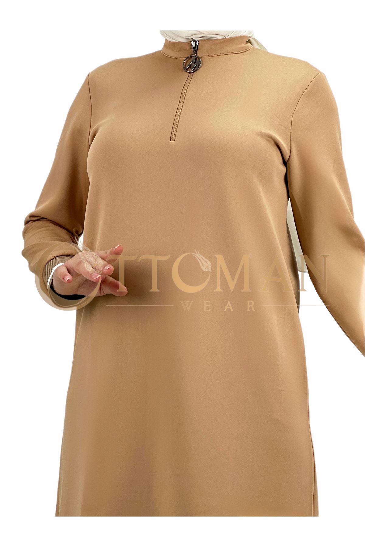 OTW2355 Spor Takım Bej