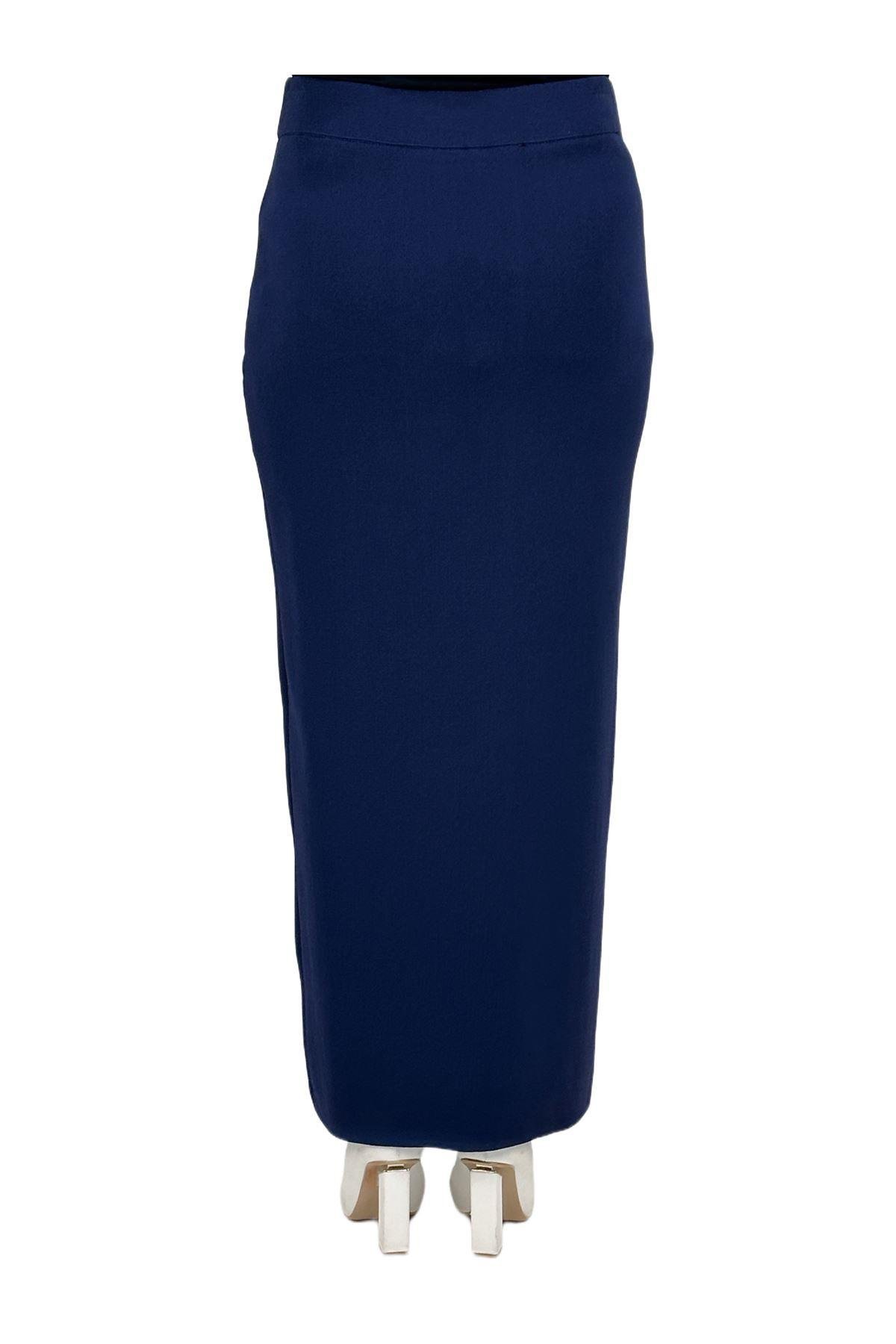 OTW2829 Merserize Triko Kalem Etek Lacivert