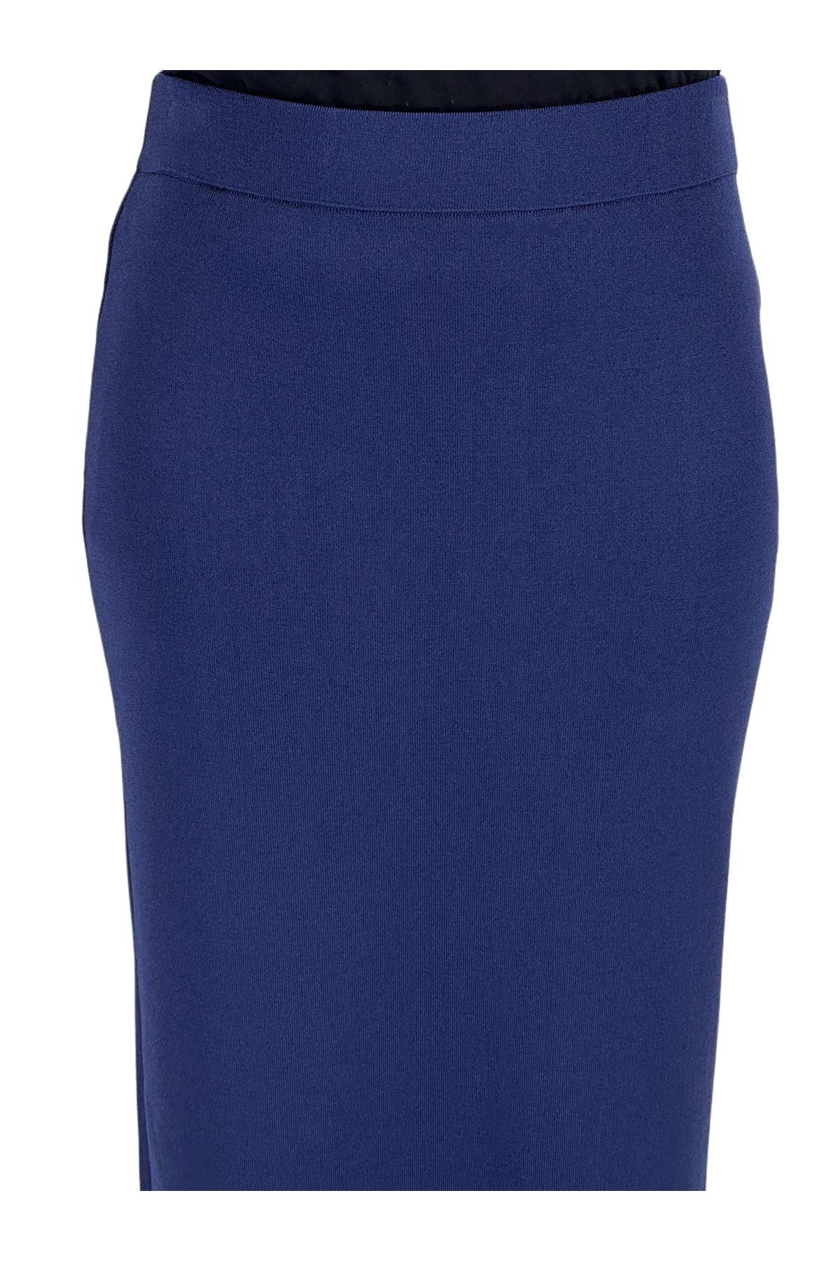 OTW2829 Merserize Triko Kalem Etek Lacivert