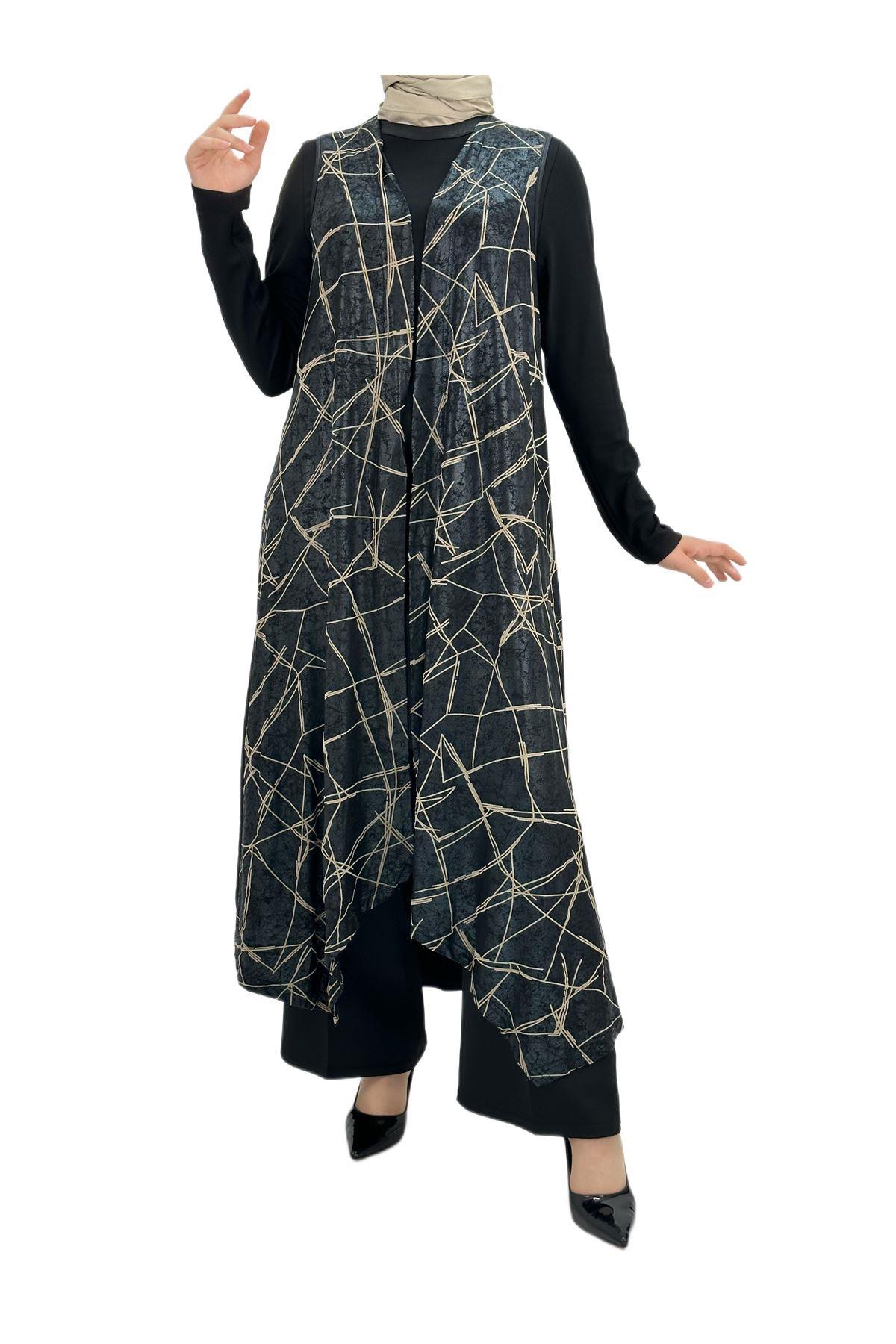 OTW39428 Yelek Vizon