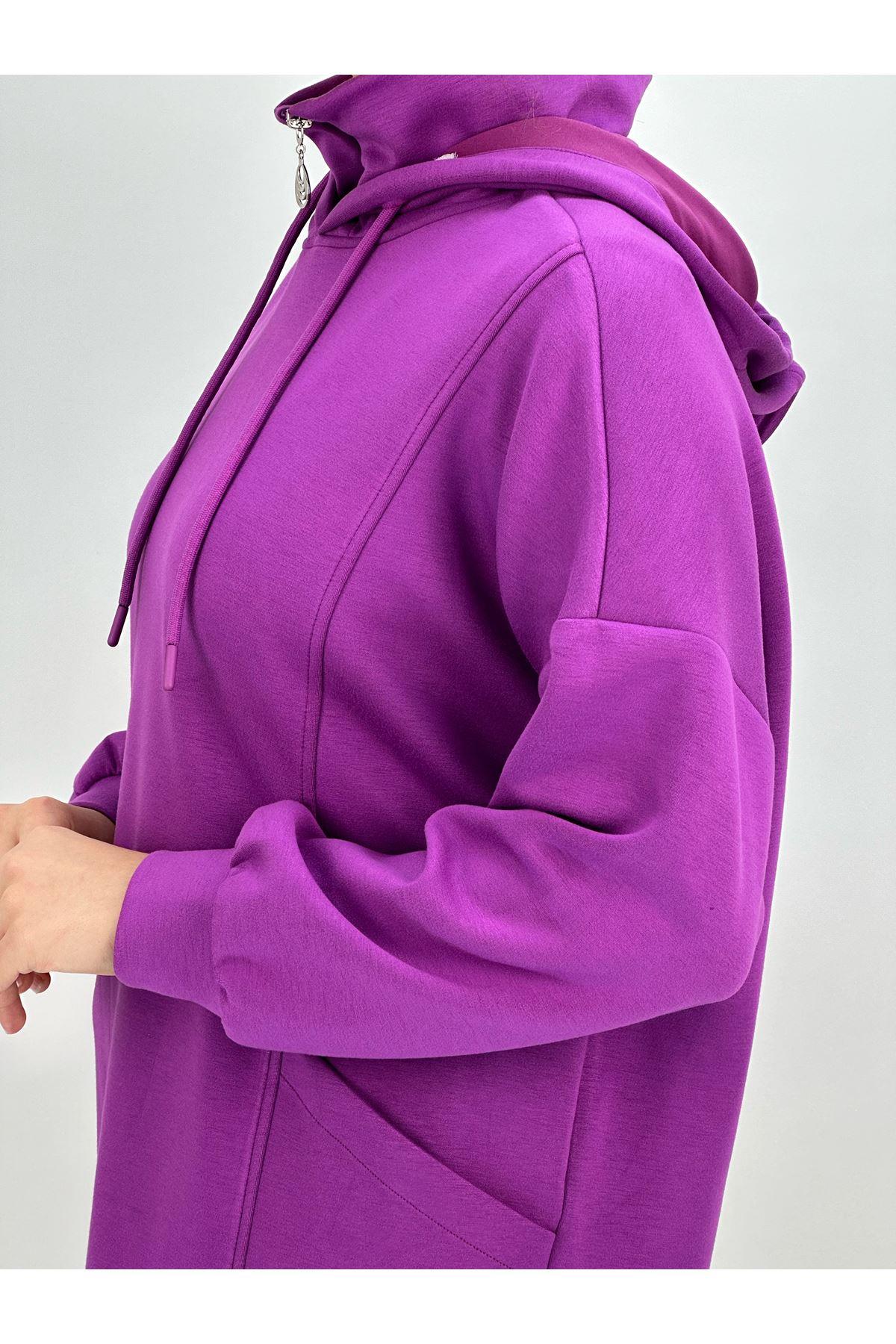OTW8482 Cepli Sweatshirt Mor
