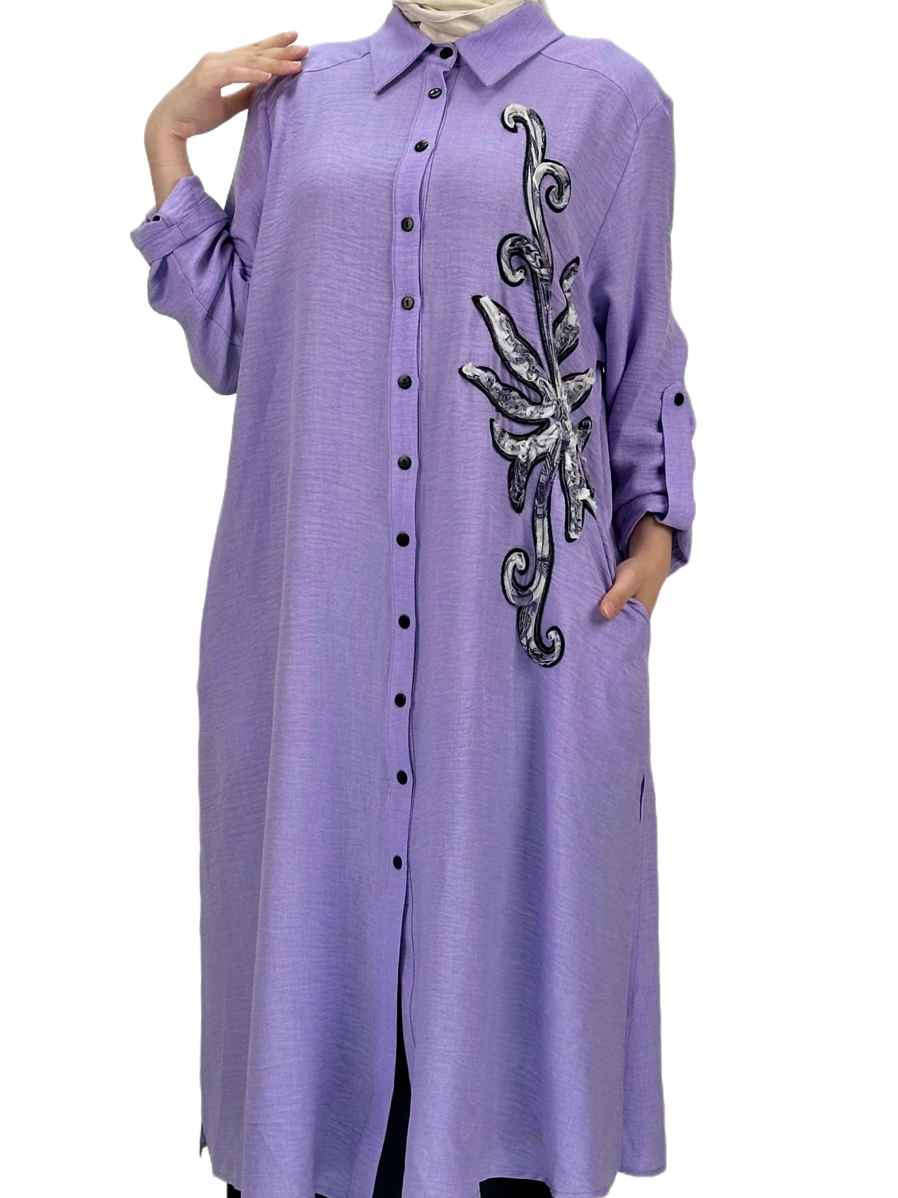 Pantolonlu Takım Lila OTW42870