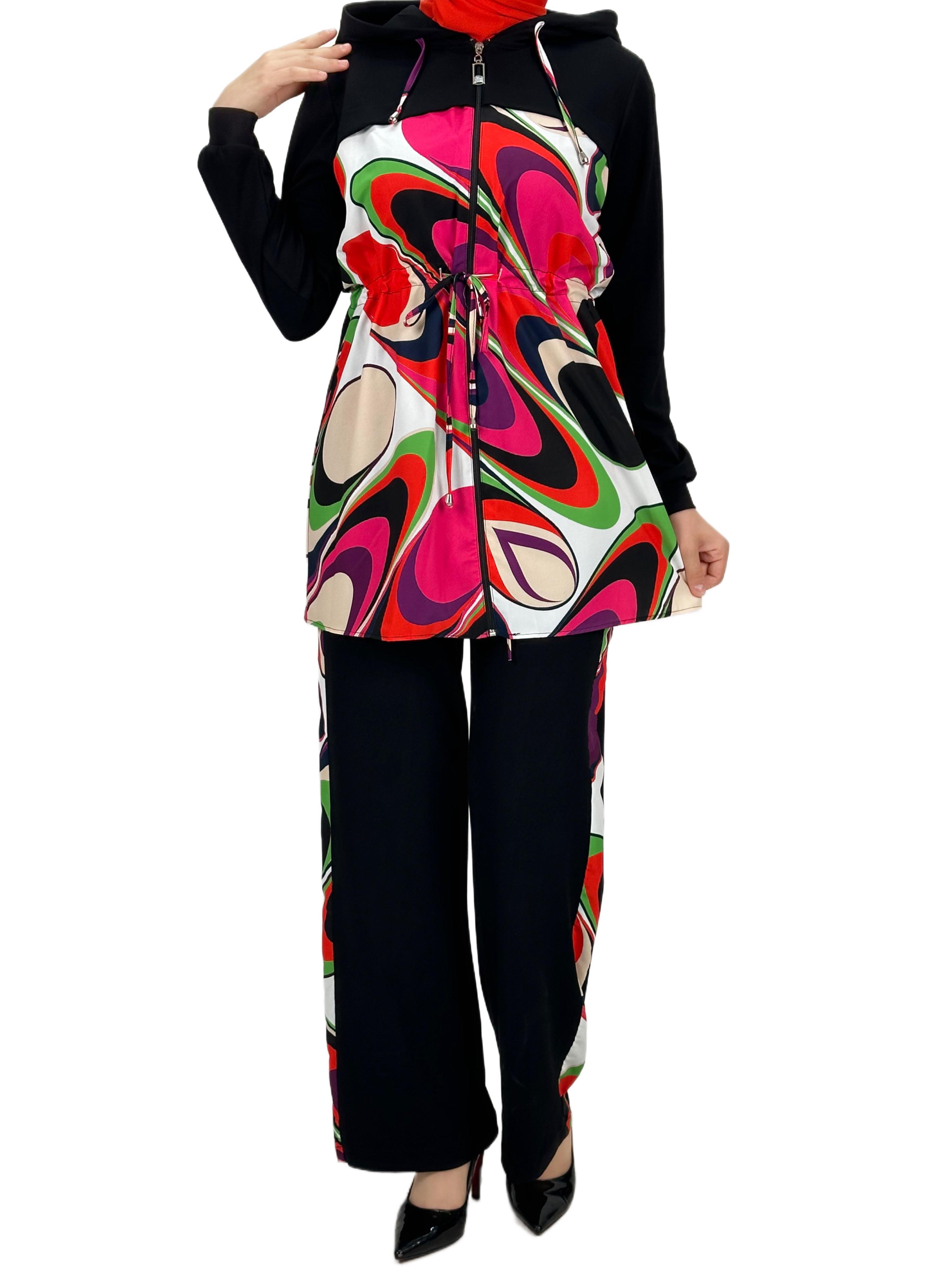 Pantolonlu Takım Siyah OTW2100