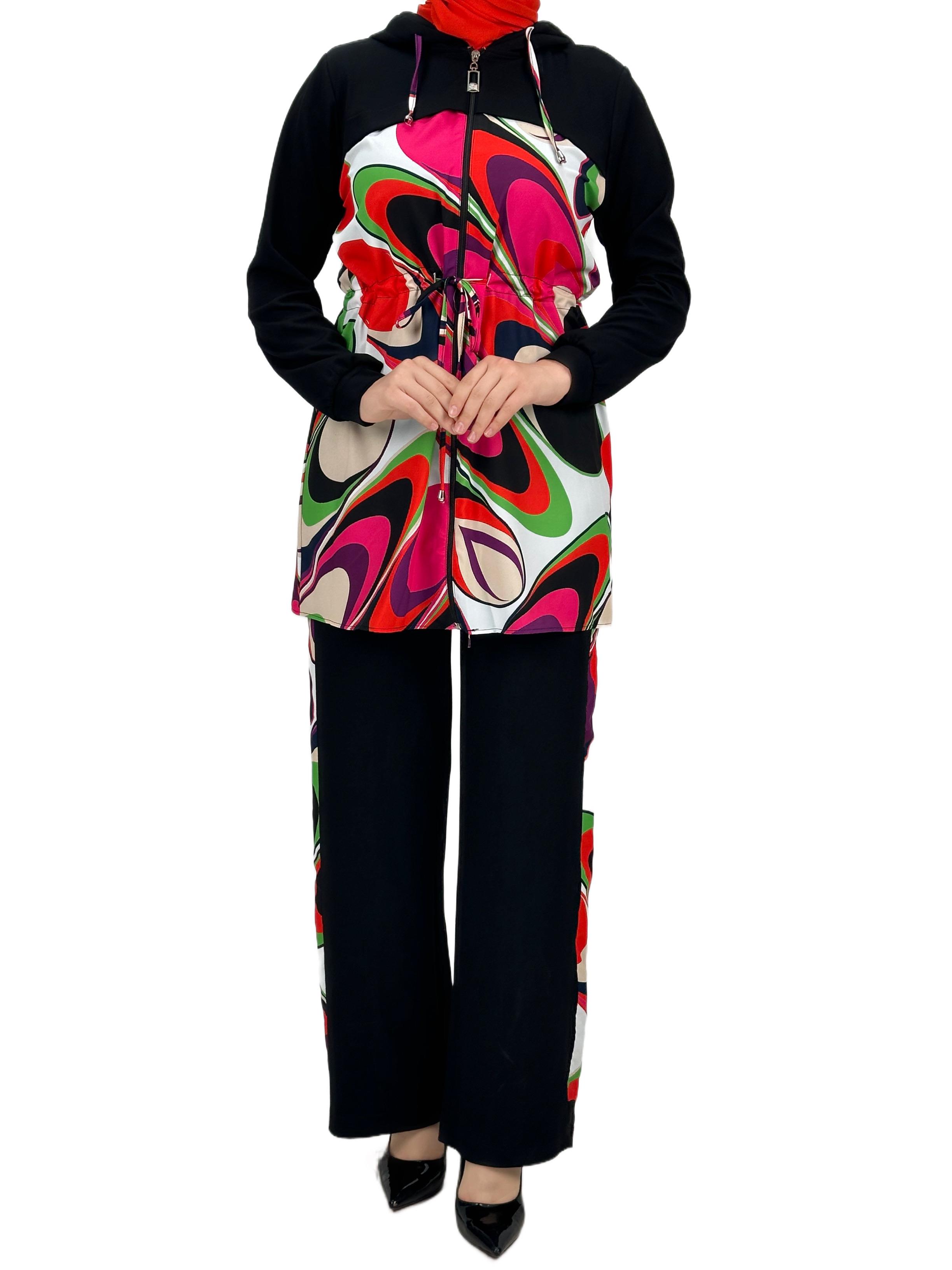 Pantolonlu Takım Siyah OTW2100