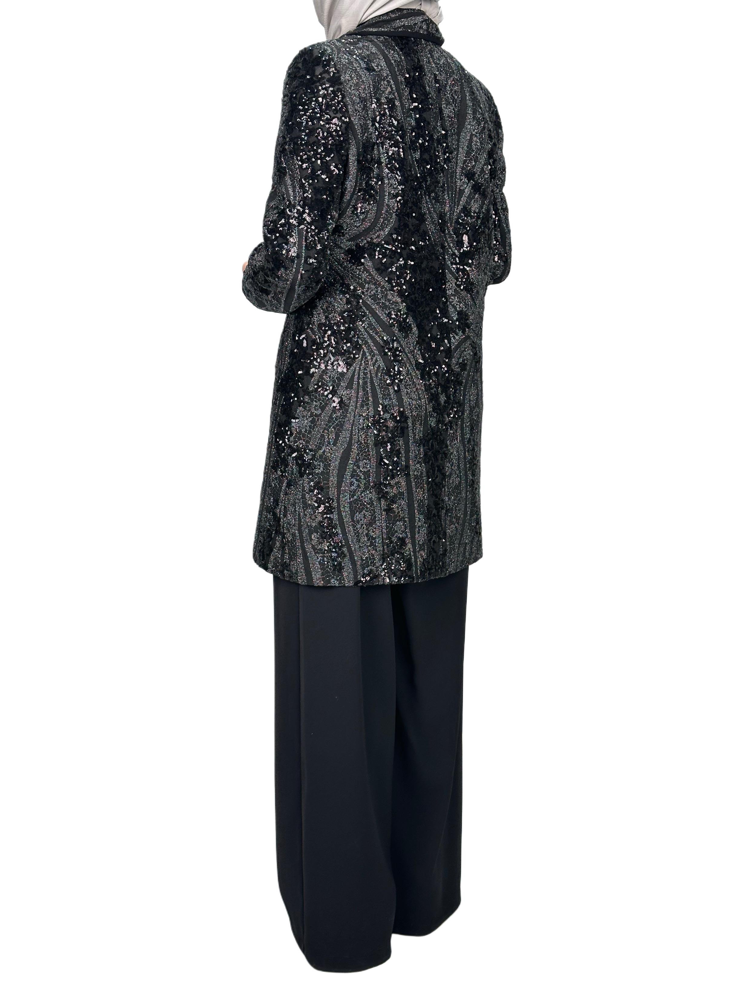 Pantolonlu Takım Siyah OTW70514