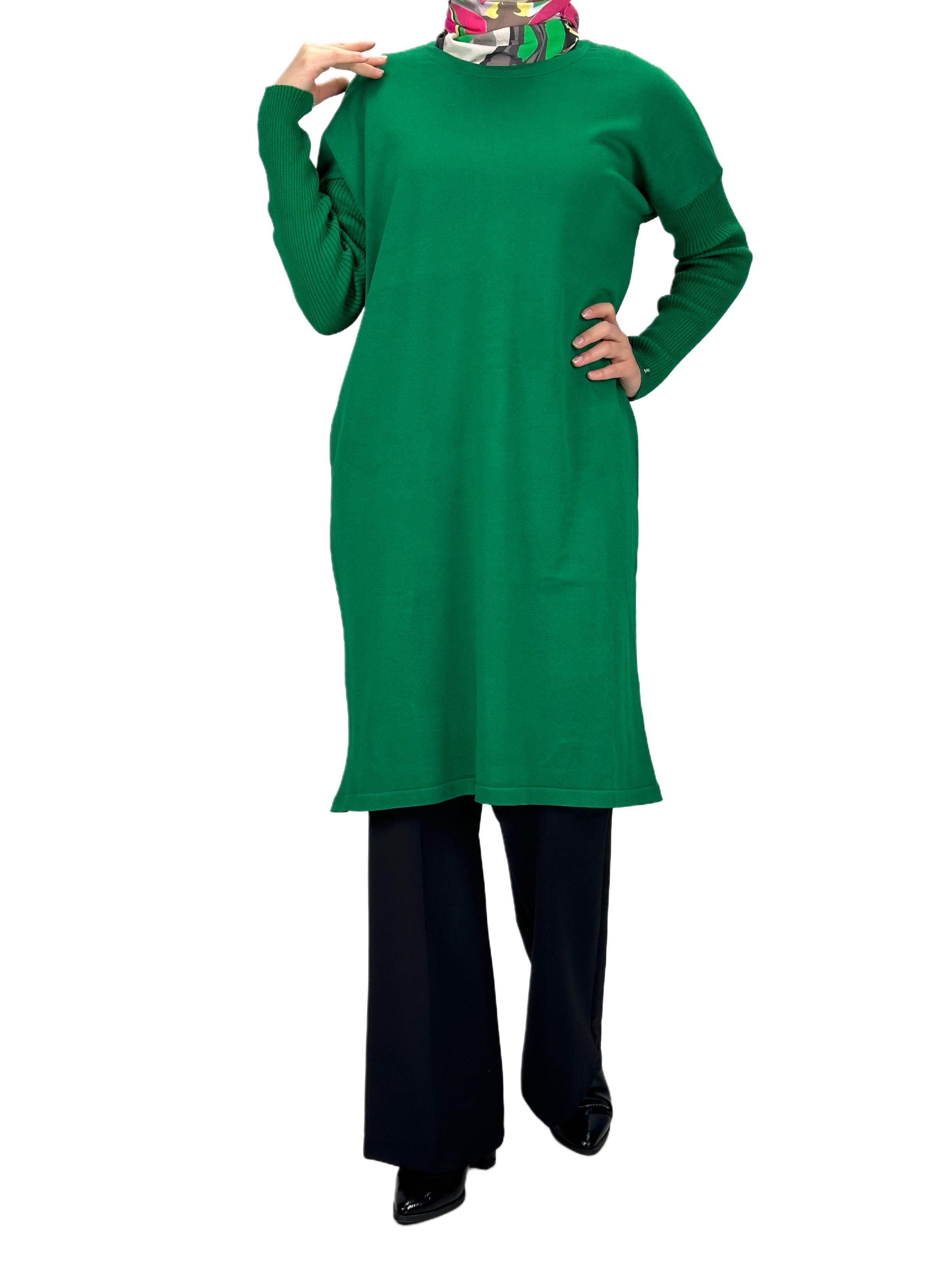 Rayon Kollu Merserize Triko Tunik Benetton OTW118