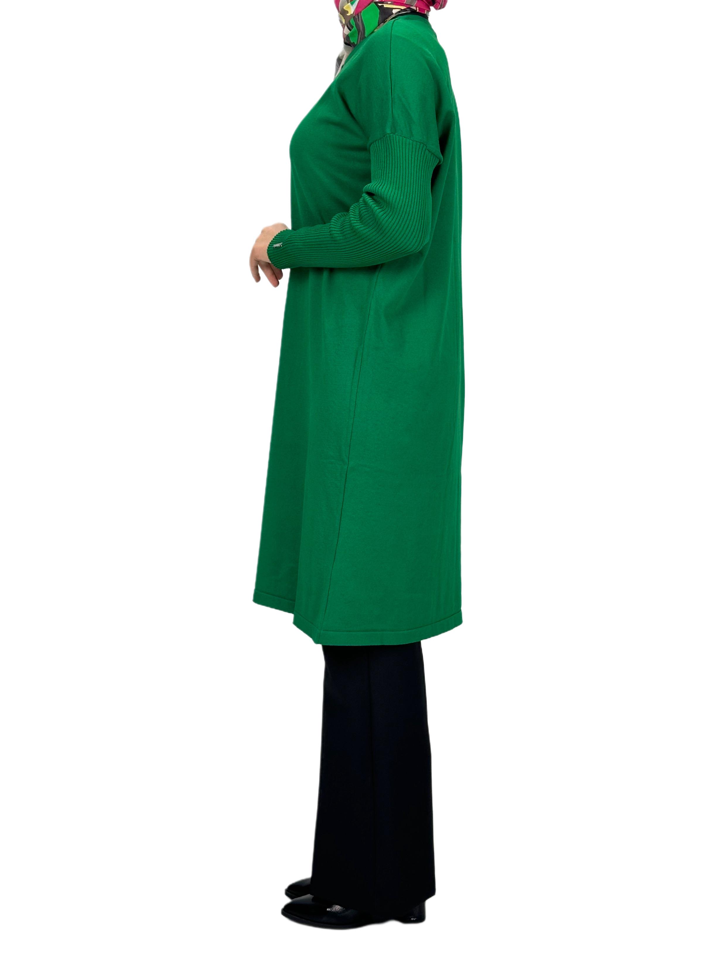 Rayon Kollu Merserize Triko Tunik Benetton OTW118