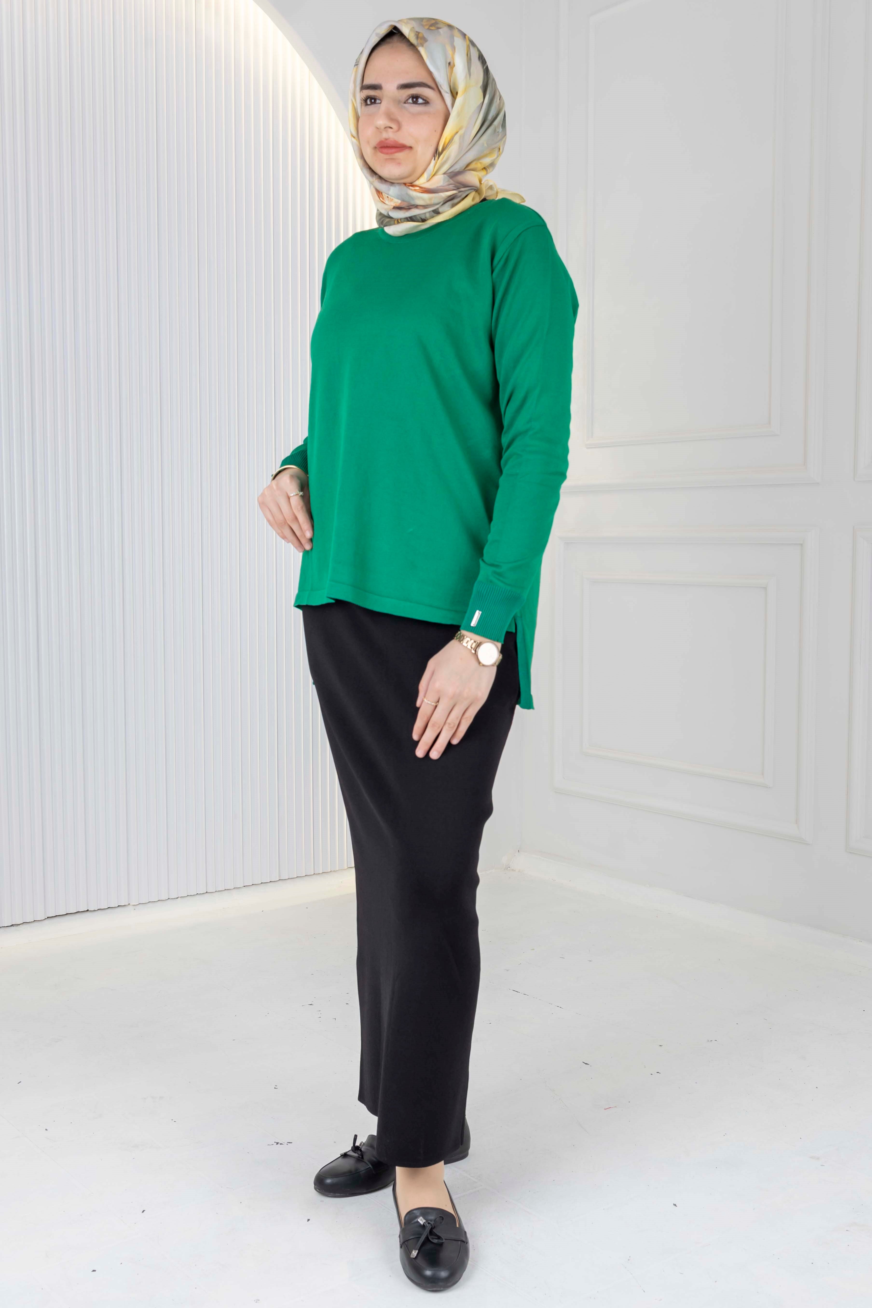 Rayonsuz Merserize Triko Tunik Benetton OTW122