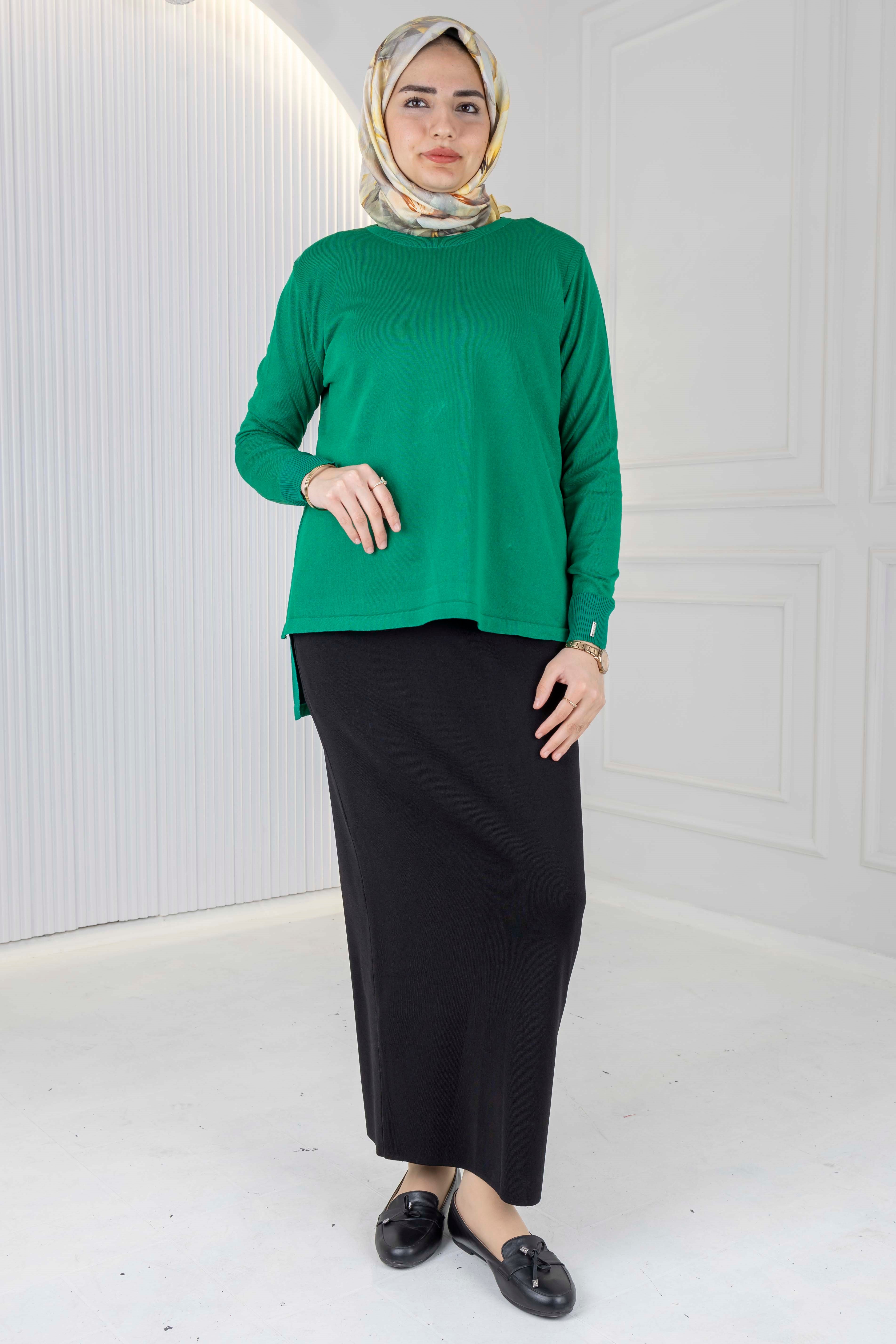 Rayonsuz Merserize Triko Tunik Benetton OTW122