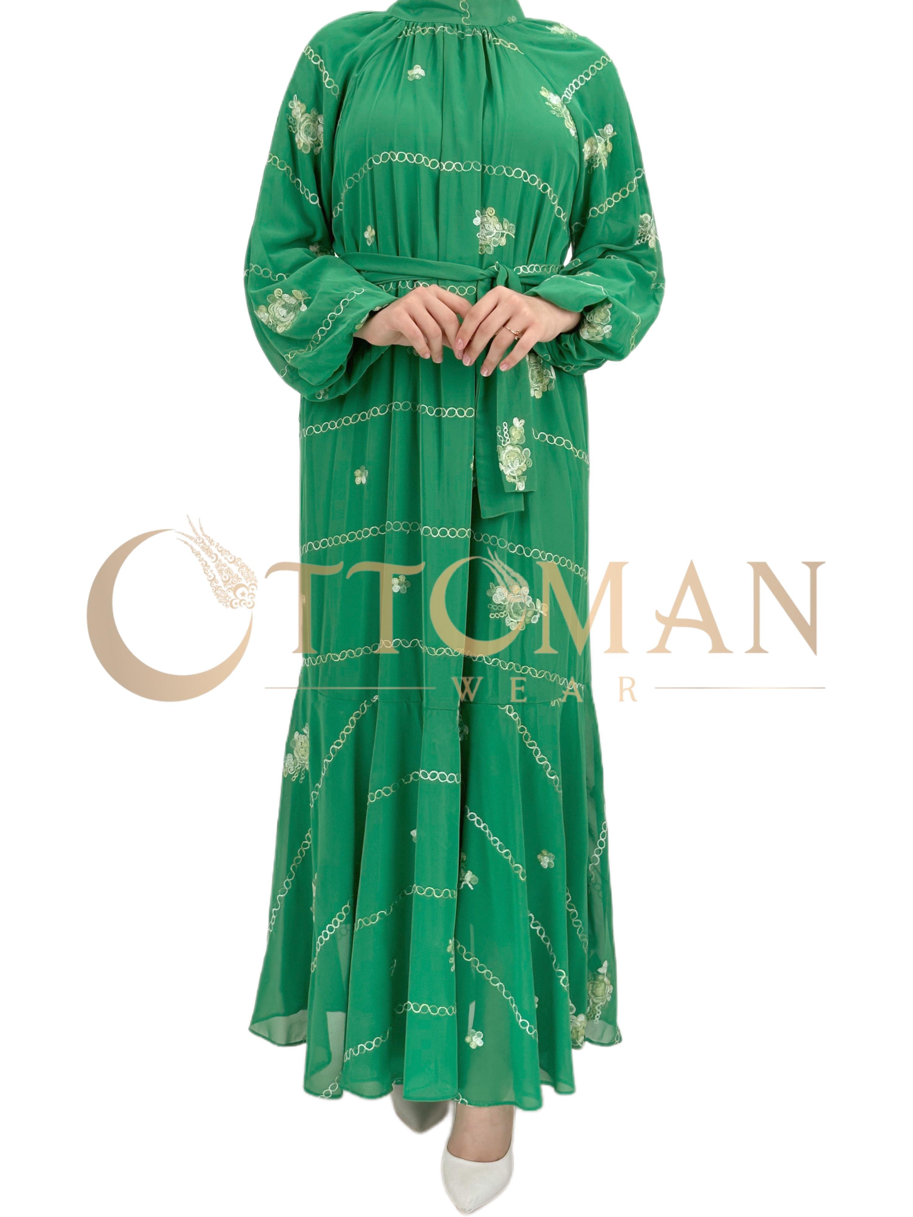 Şifon Elbise Çağla OTW6089