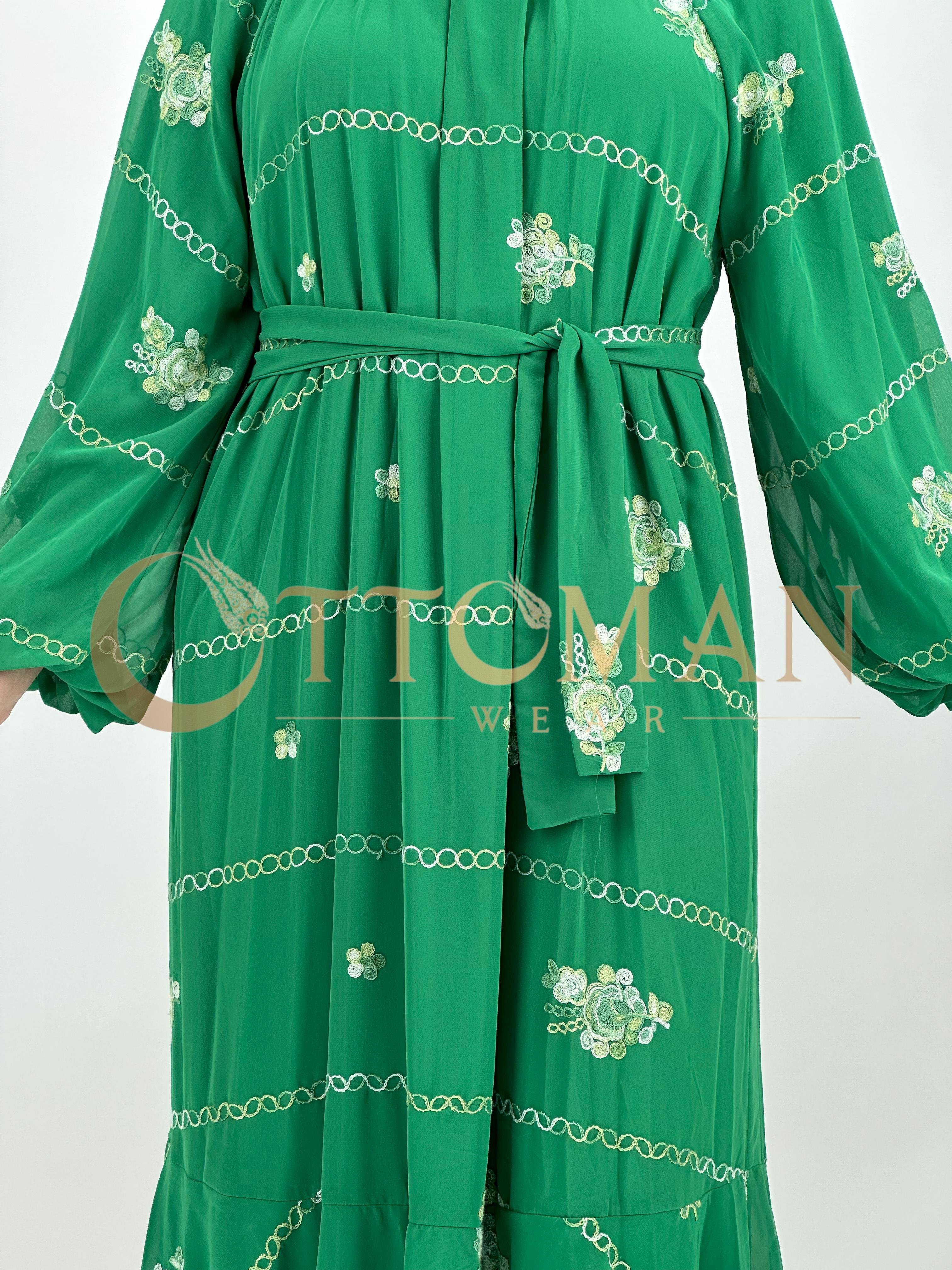 Şifon Elbise Çağla OTW6089