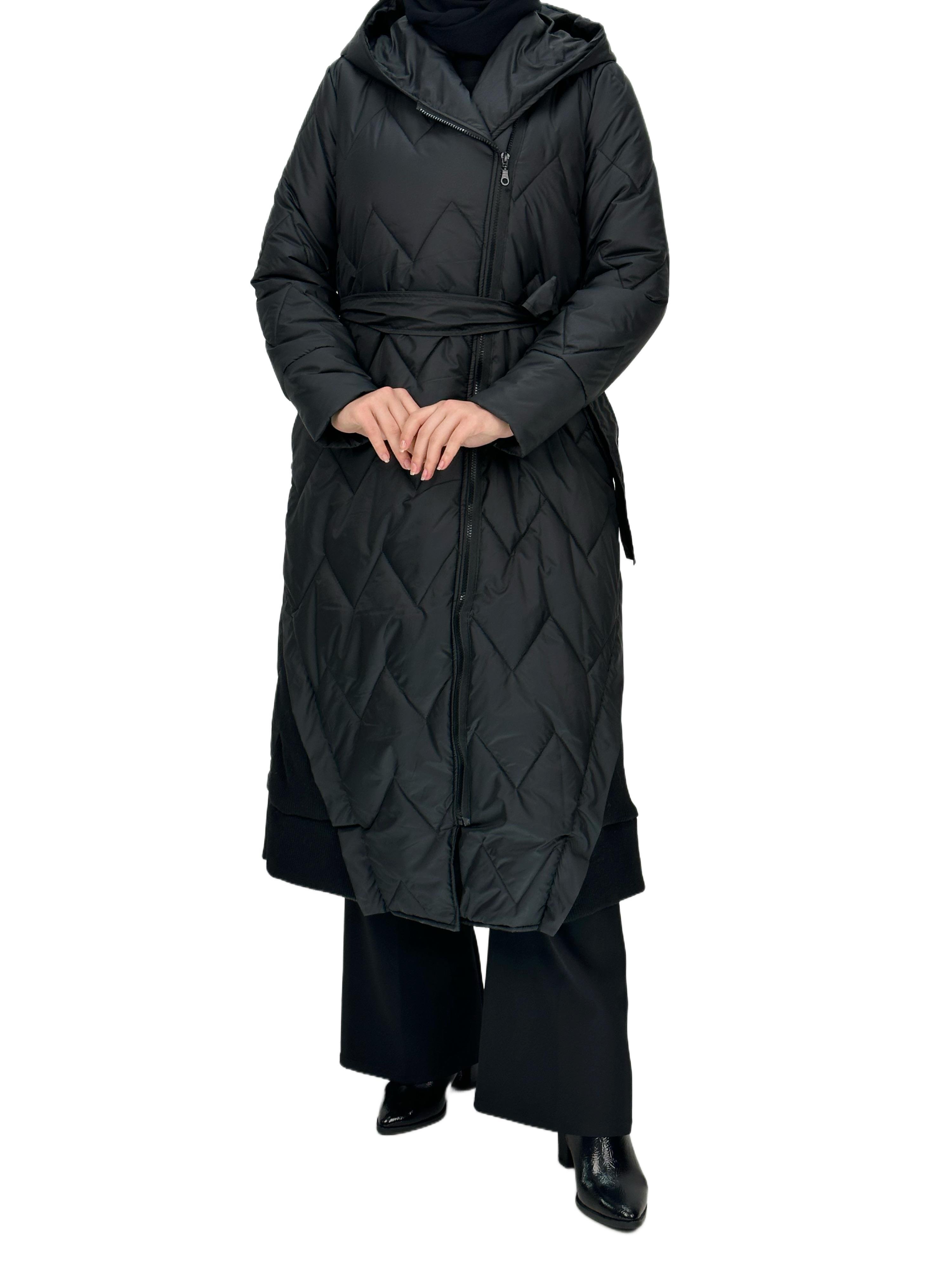 Şişme Mont Siyah OTW36204