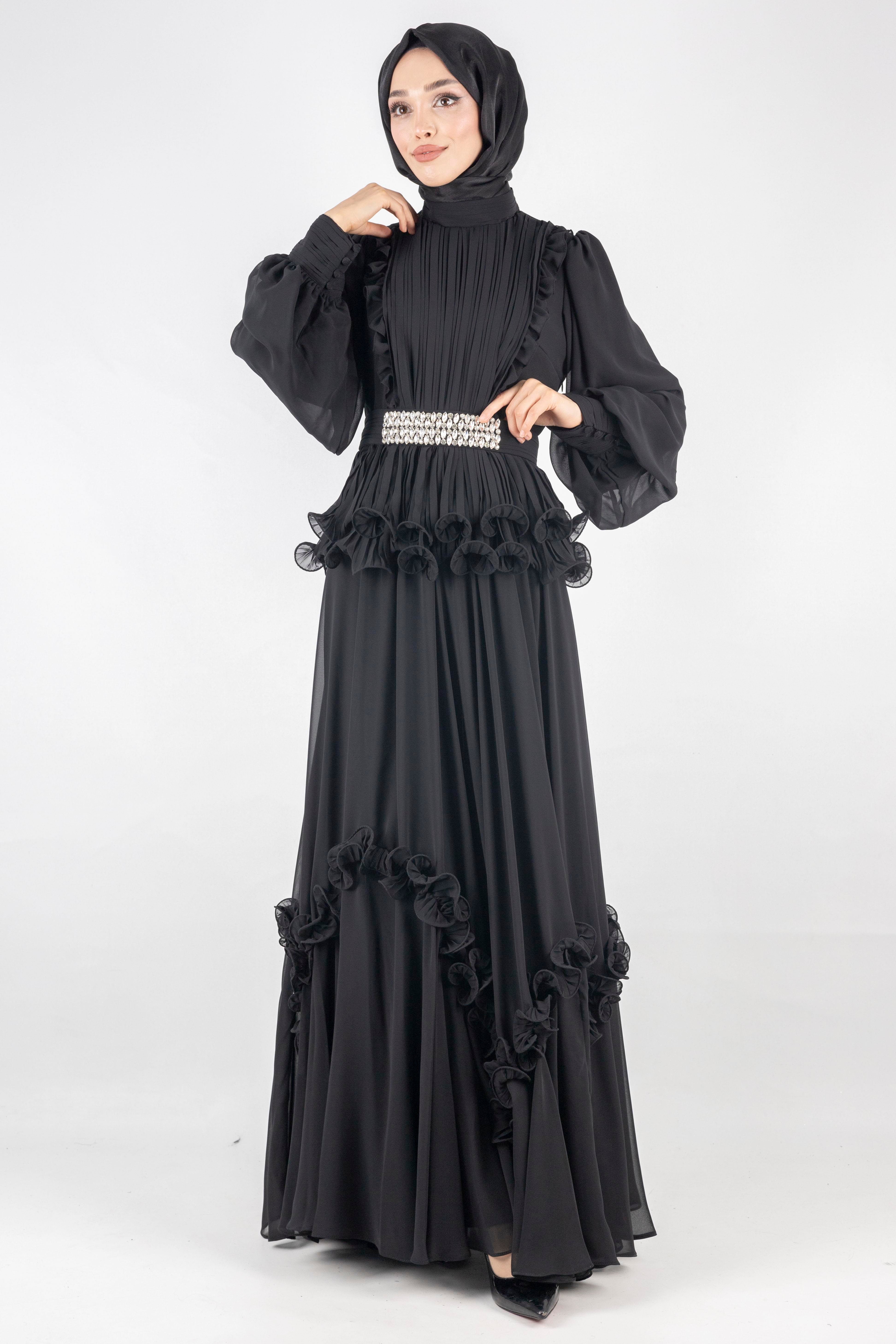 Tasarım Abiye Takım Siyah OTW44909