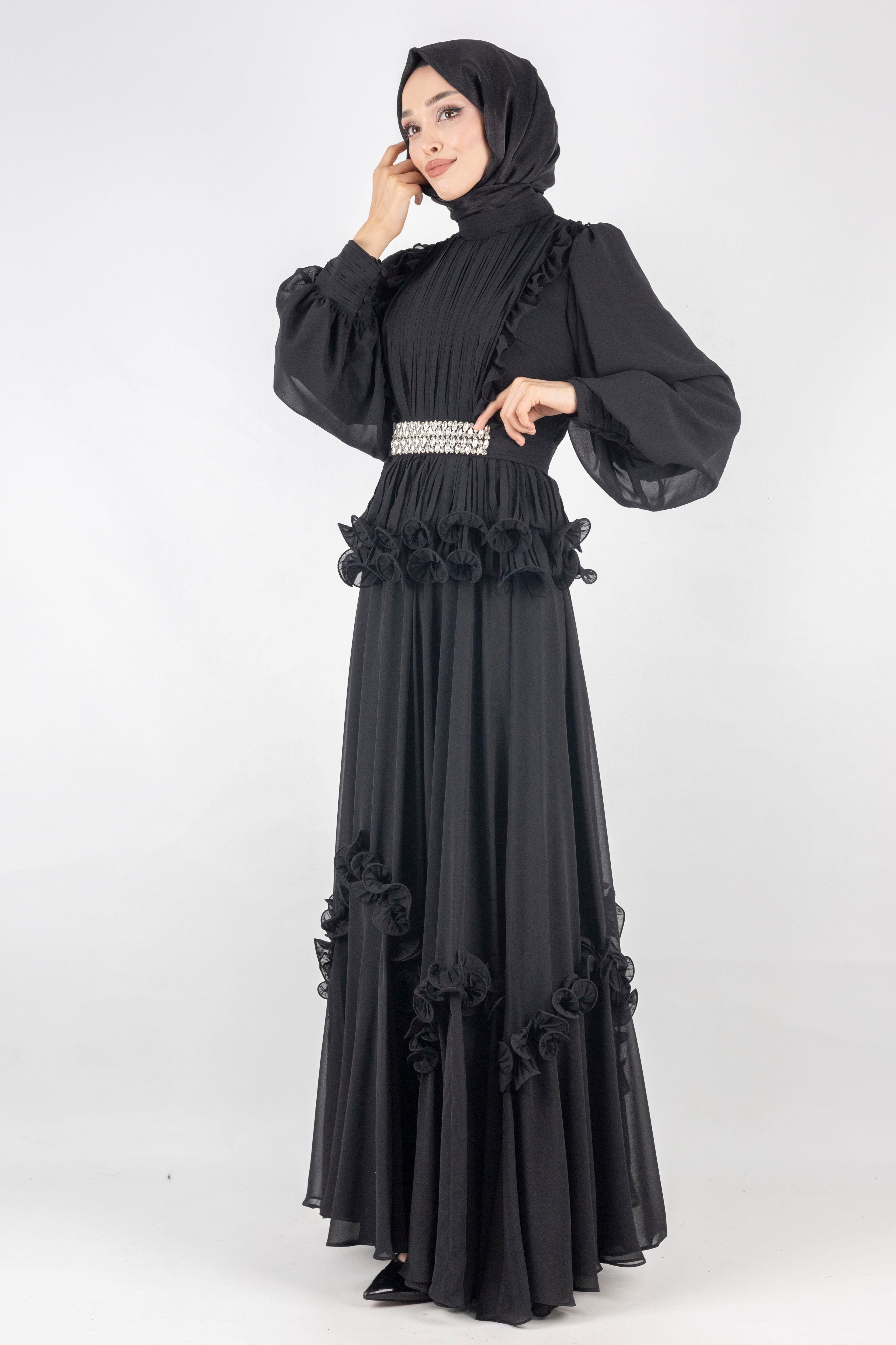 Tasarım Abiye Takım Siyah OTW44909