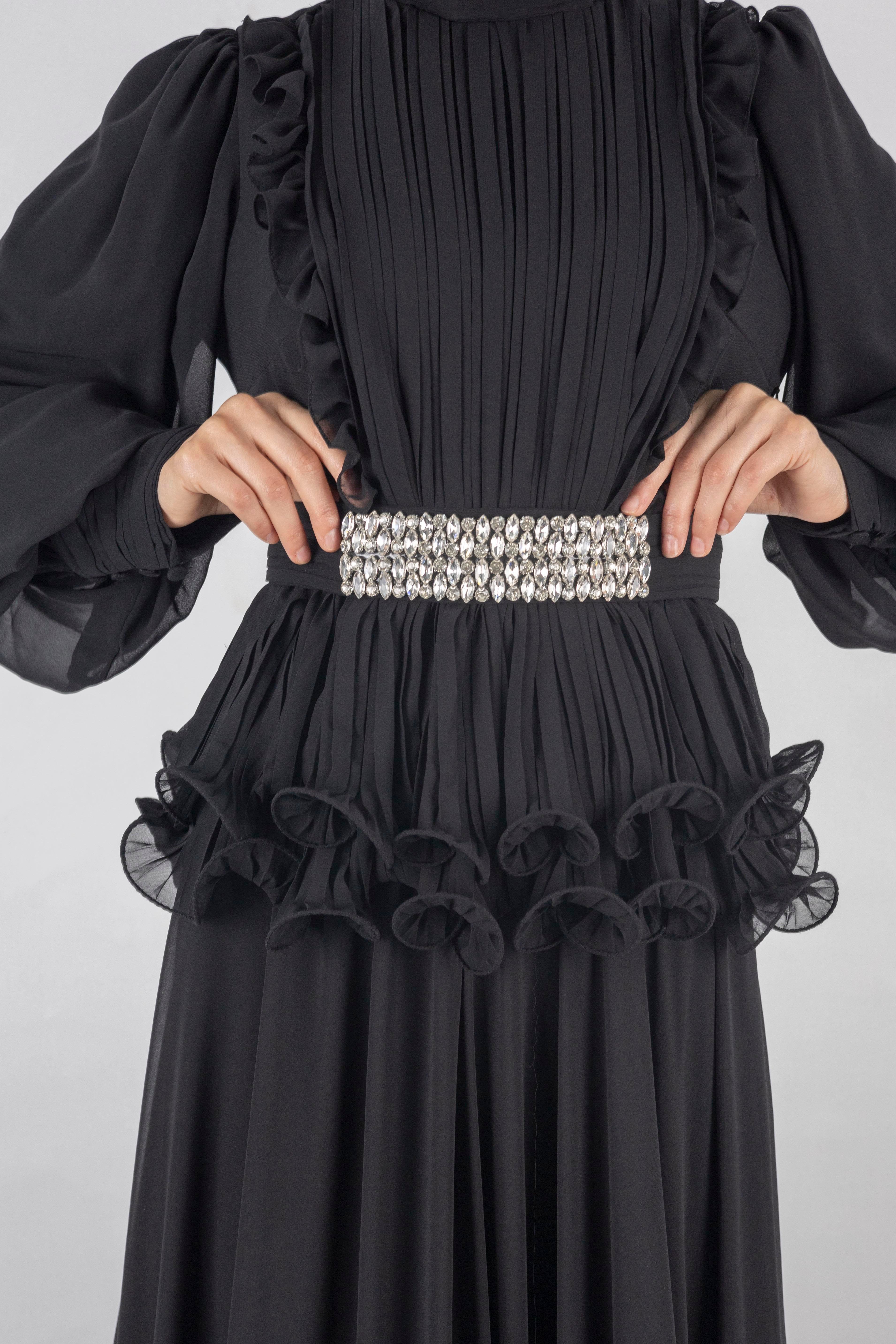 Tasarım Abiye Takım Siyah OTW44909