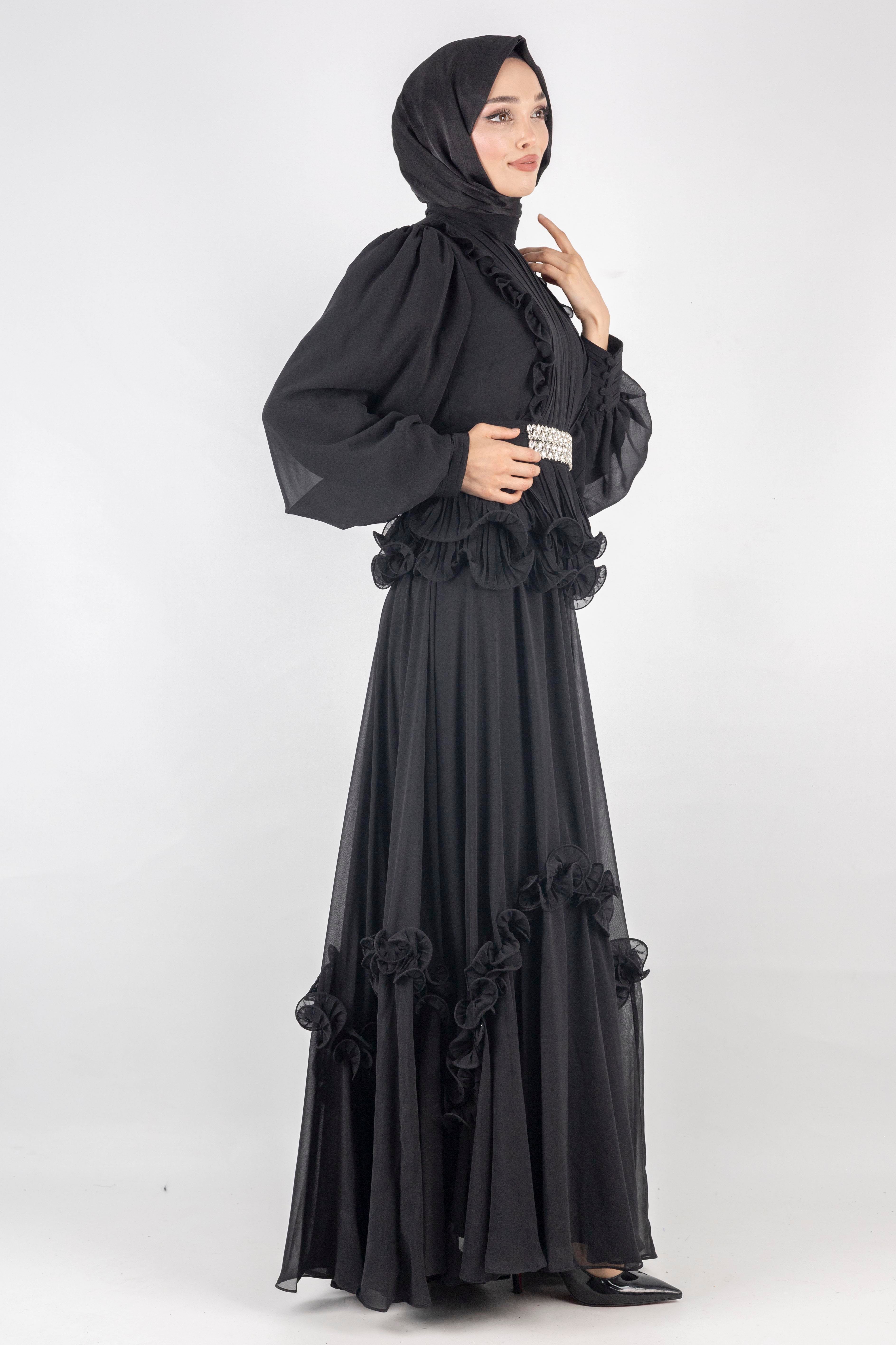 Tasarım Abiye Takım Siyah OTW44909