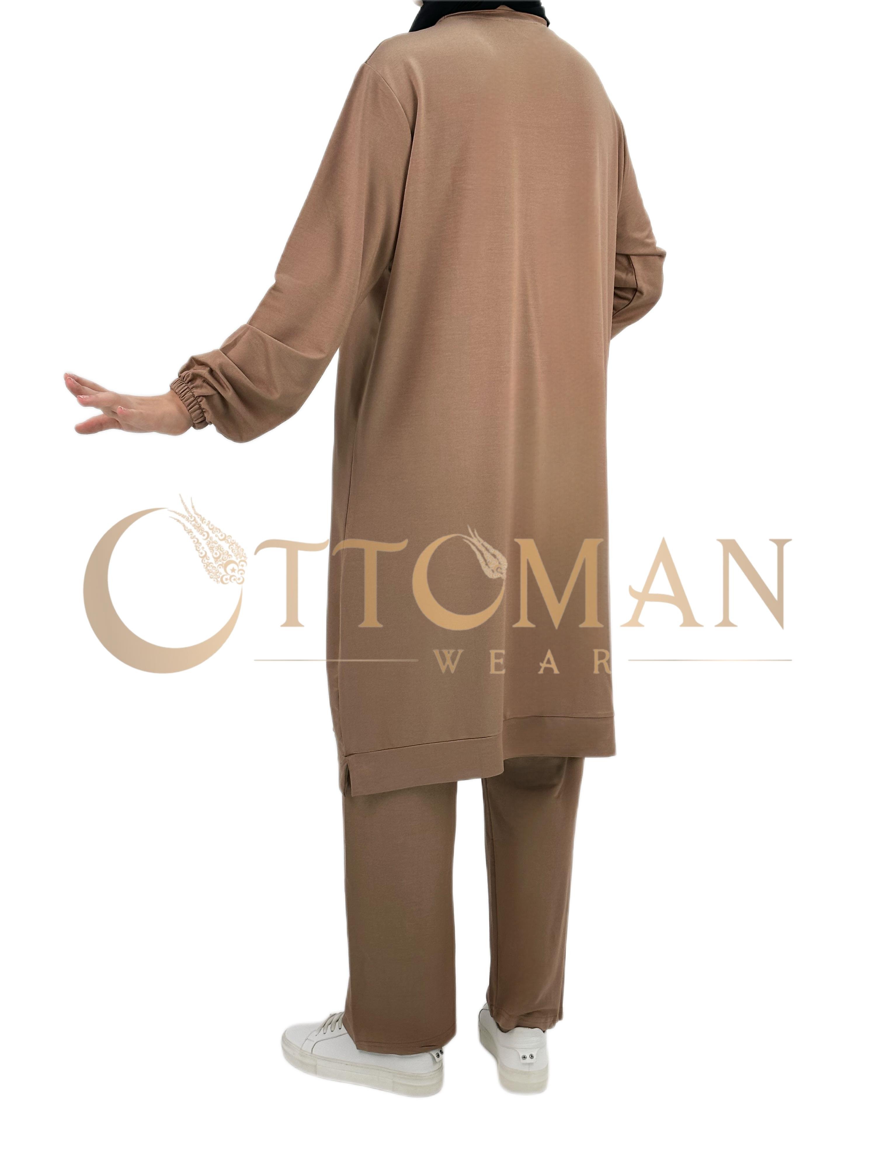 Taşlı Pantolonlu Takım Bisküvi OTW006