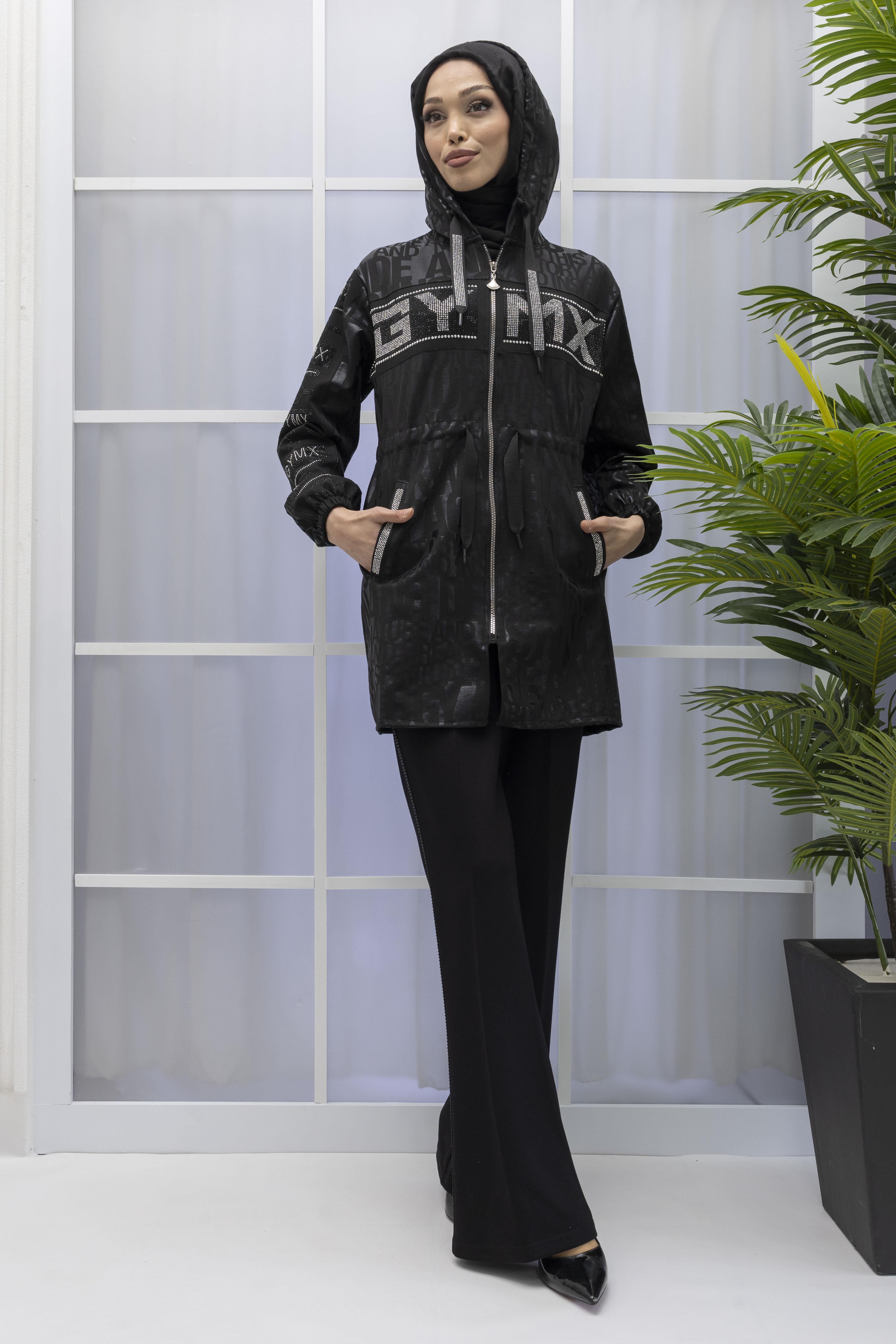 TAŞLI SPOR CEKET Gümüş OTW6134