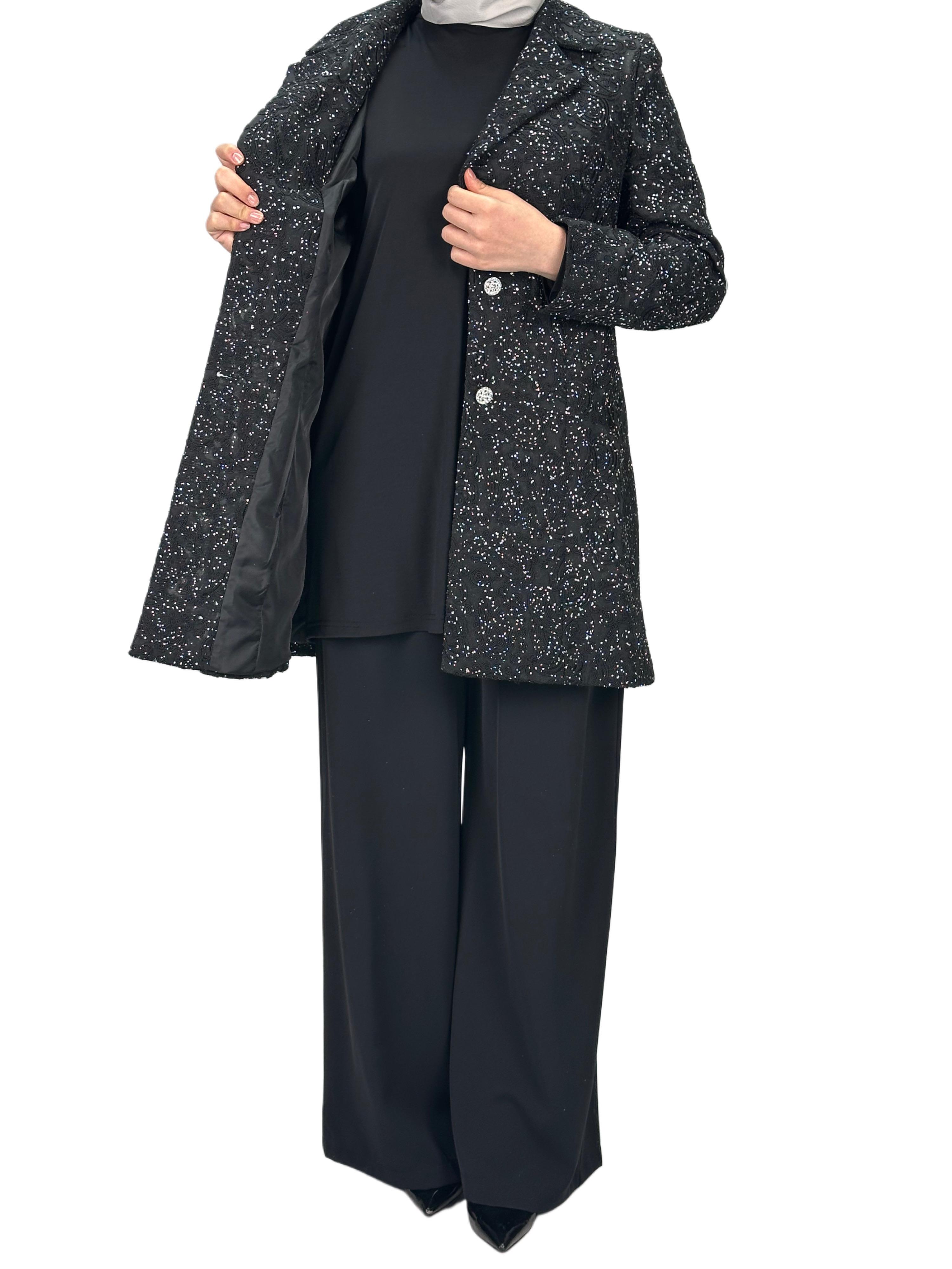 Üçlü Takım Siyah OTW70534