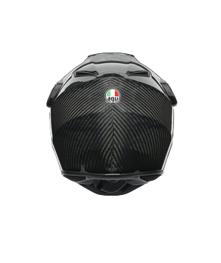 Agv AX9 Mono Glossy Carbon Kapalı Kask