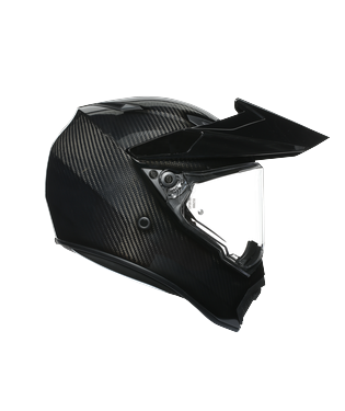 Agv AX9 Mono Glossy Carbon Kapalı Kask