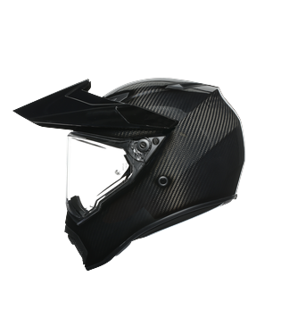 Agv AX9 Mono Glossy Carbon Kapalı Kask