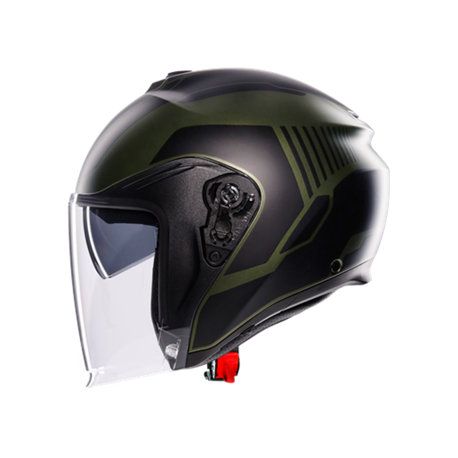 AGV KASK/IRIDES SAKAI MATT GREEN BLACK CONF.
