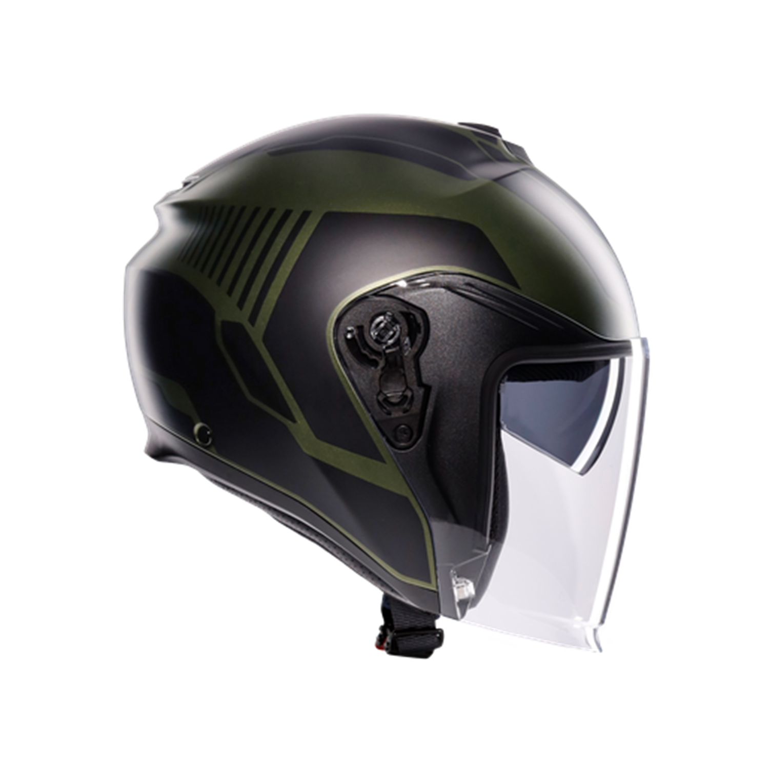 AGV KASK/IRIDES SAKAI MATT GREEN BLACK CONF.