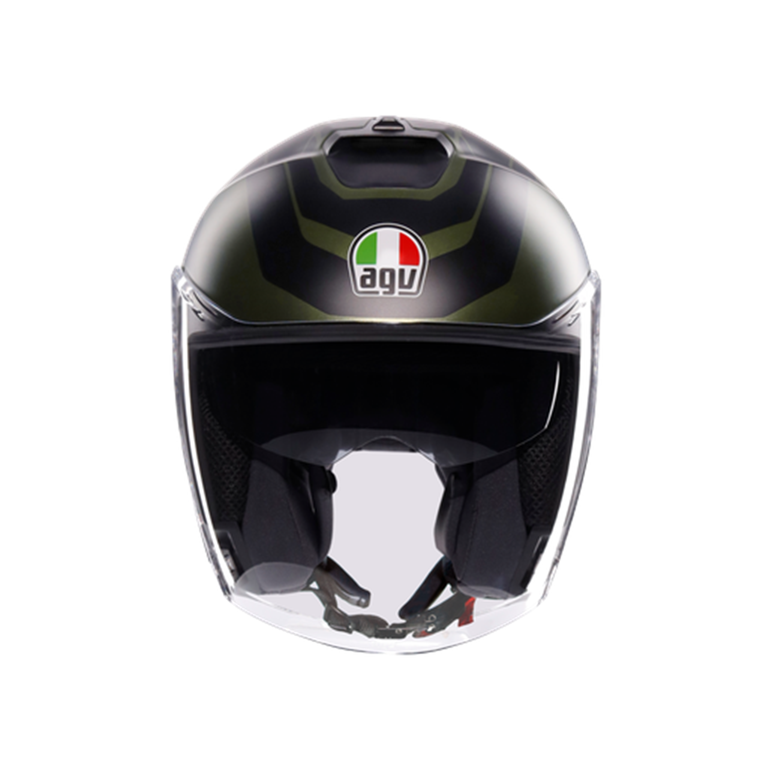 AGV KASK/IRIDES SAKAI MATT GREEN BLACK CONF.