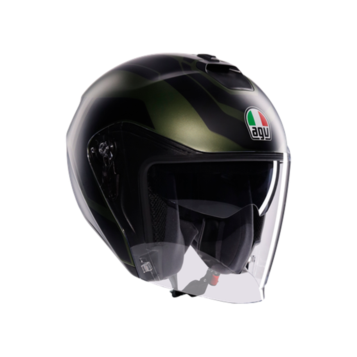 AGV KASK/IRIDES SAKAI MATT GREEN BLACK CONF.